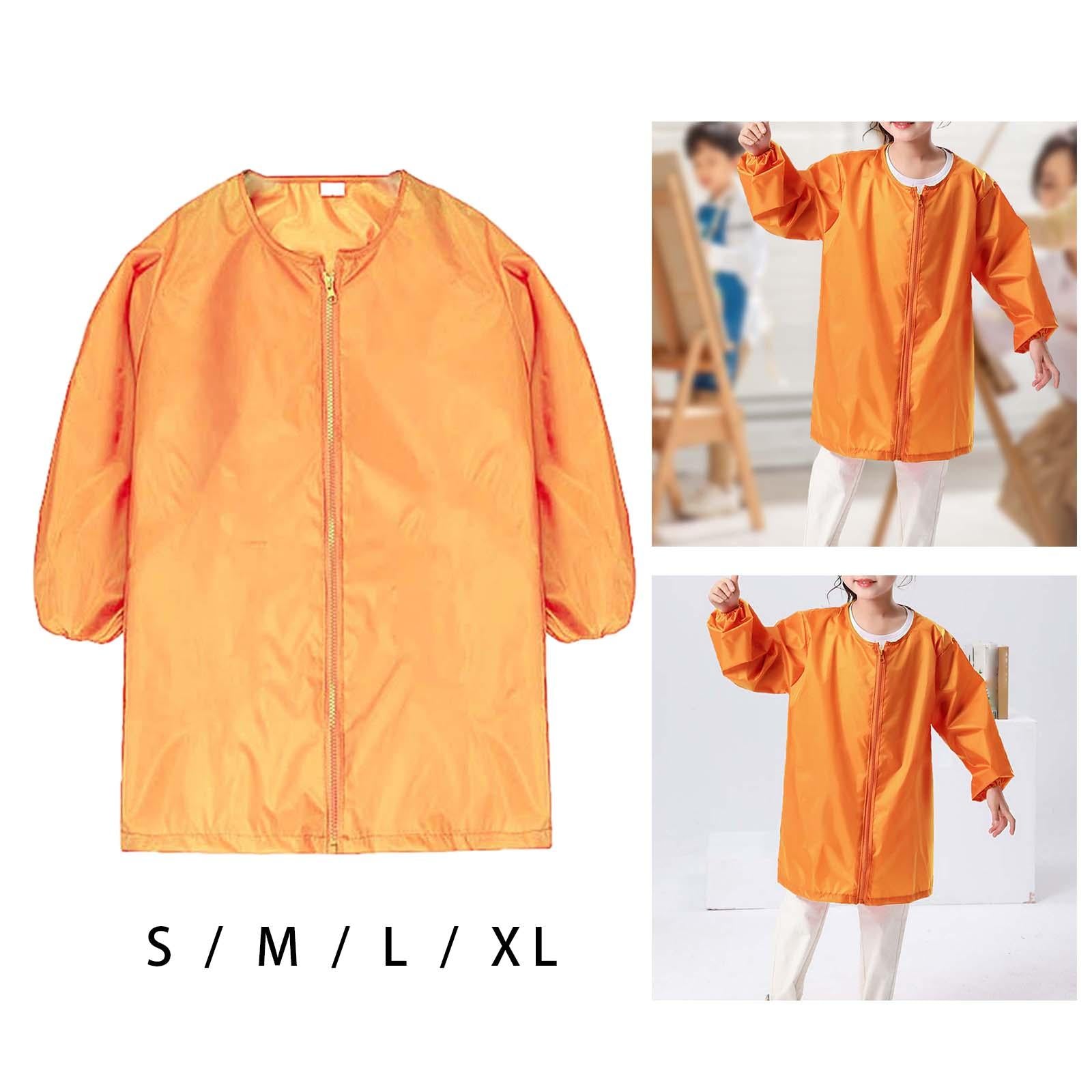 Art Craft Apron Breathable Kids Painting Smock for Painting Cooking Handwork S