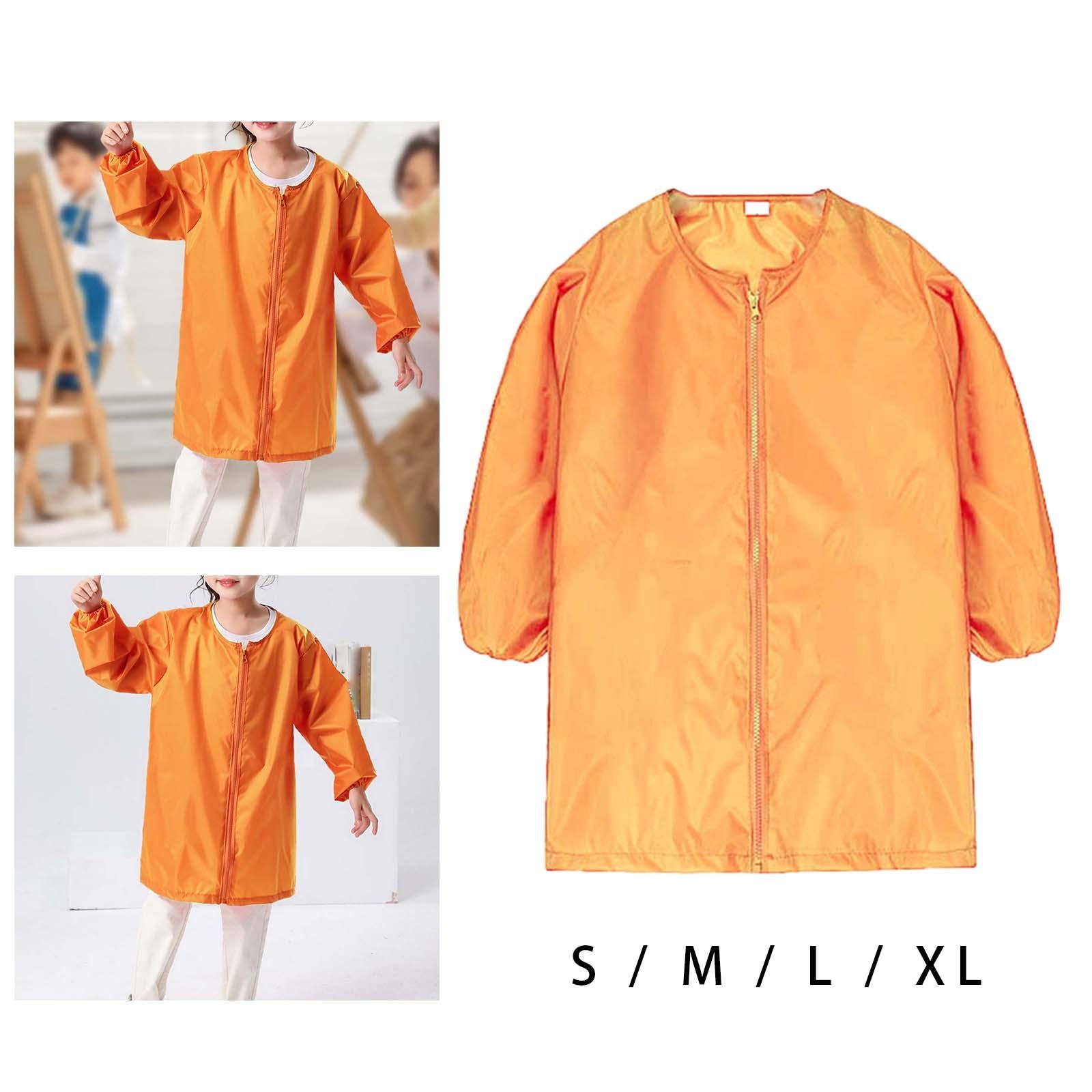 Art Craft Apron Breathable Kids Painting Smock for Painting Cooking Handwork S