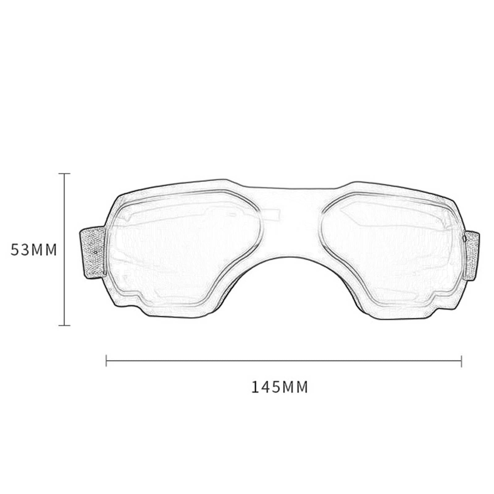 Dog Sunglasses Windproof AntiFog for Small to Medium Breed Dog Puppy Glasses silver