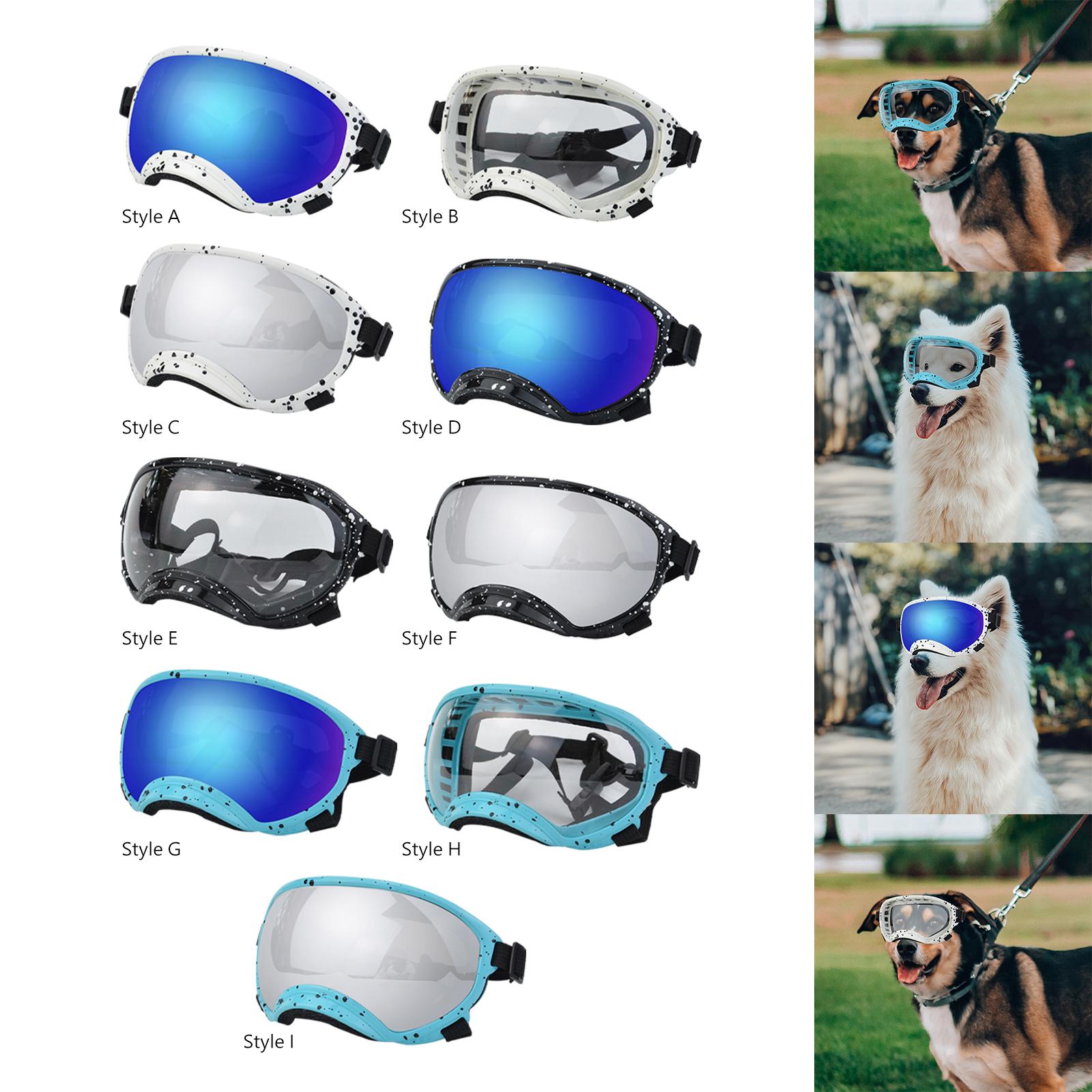 Dog Goggles Dog Sunglasses for Eye Protection Dust Protection Sun Protection Style A