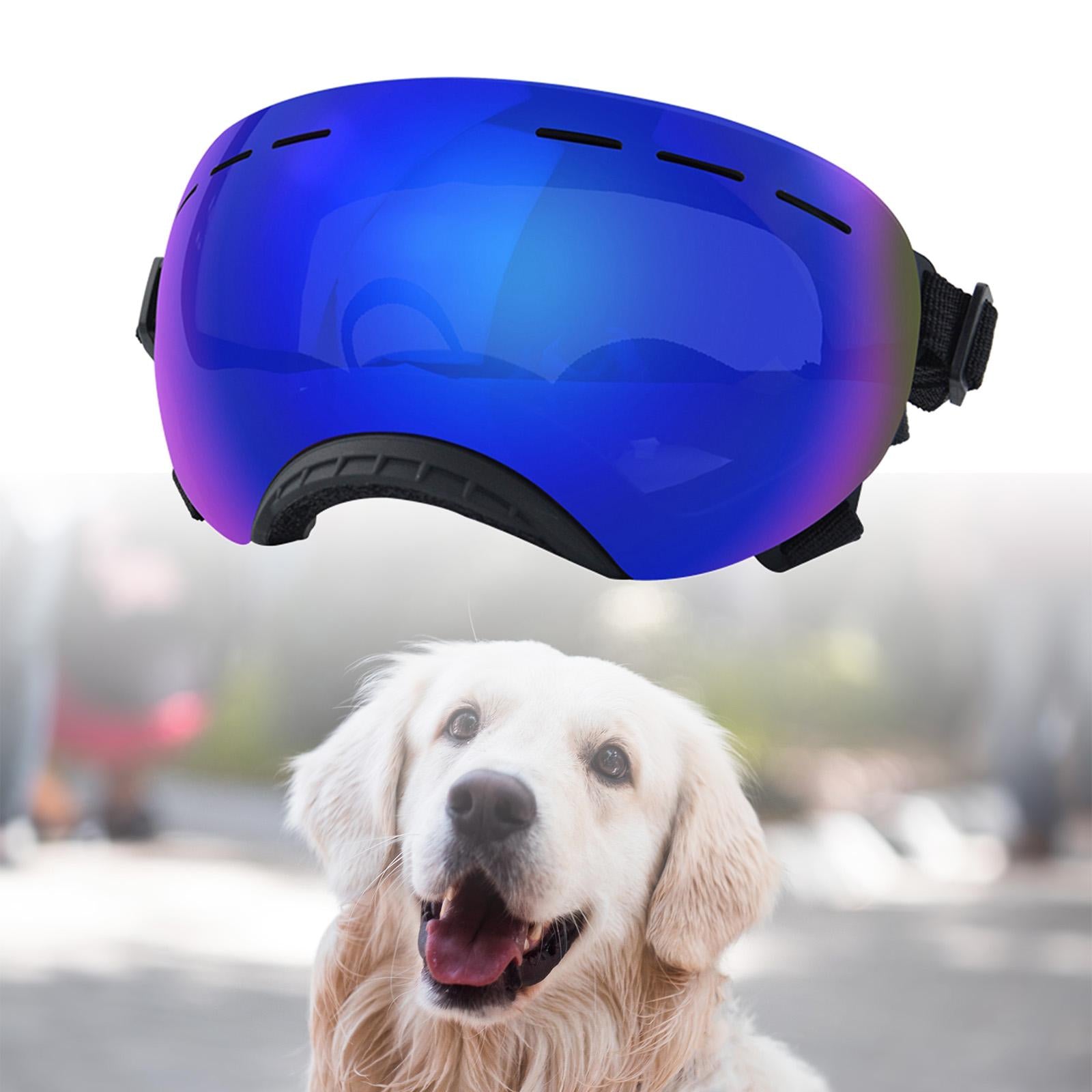 Dog Sunglasses Dustproof Photos Props Riding Pet Glasses Eye Wear Protection Black frame B