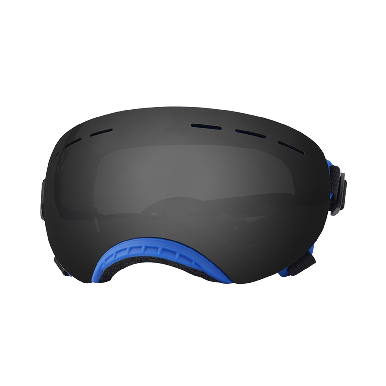 Dog Sunglasses Dustproof Photos Props Riding Pet Glasses Eye Wear Protection Blue frame A