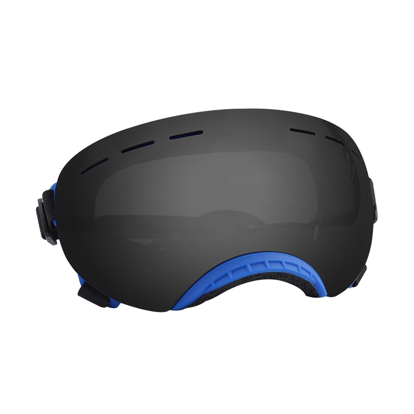 Dog Sunglasses Dustproof Photos Props Riding Pet Glasses Eye Wear Protection Blue frame A