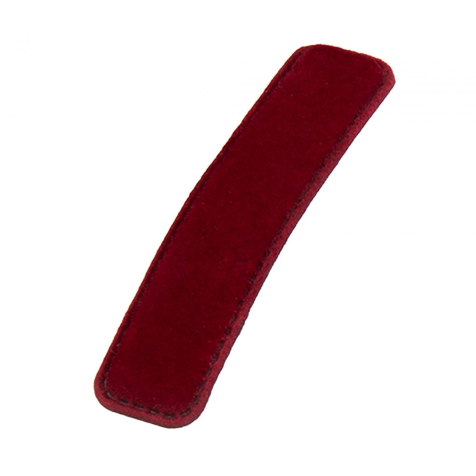 Rectangle Snap Hair Clips Hairs Accessory Hair Pins for Dating Party Outdoor Red