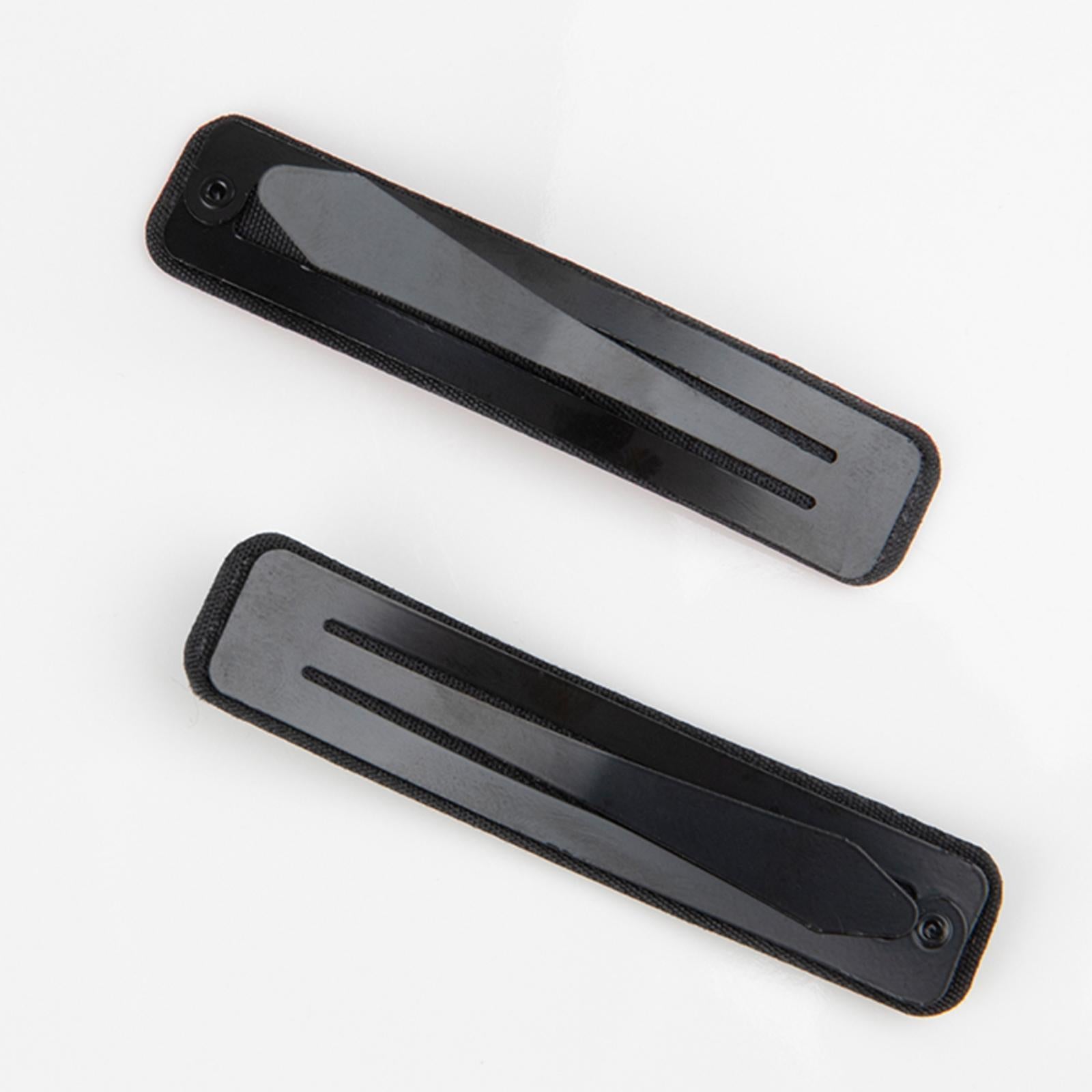 Rectangle Snap Hair Clips Hairs Accessory Hair Pins for Dating Party Outdoor Black