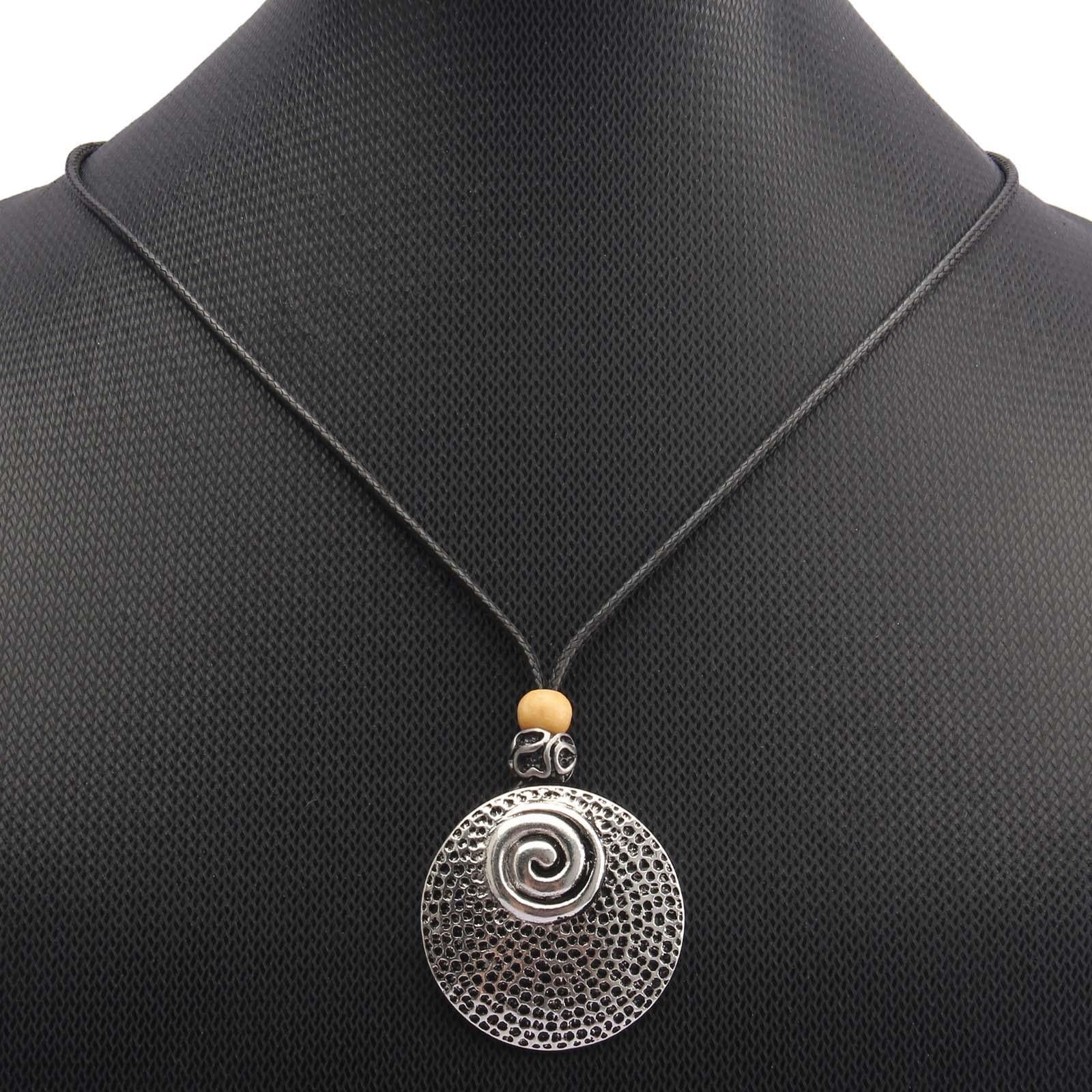 Pendant Necklace Retro Thread Polka Dots Necklace for Valentine's Day Bridal