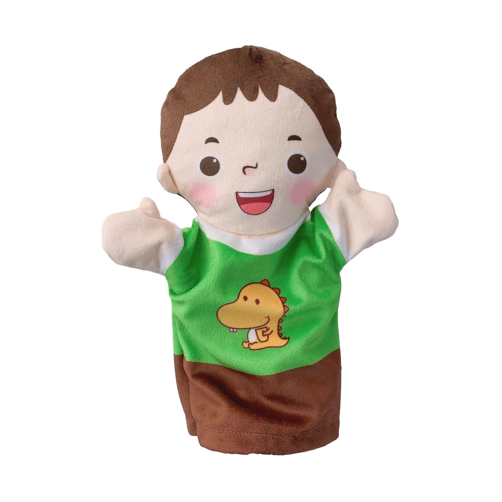 Family Hand Puppets Teaching Role Play Developing Intelligence Finger Puppet Son