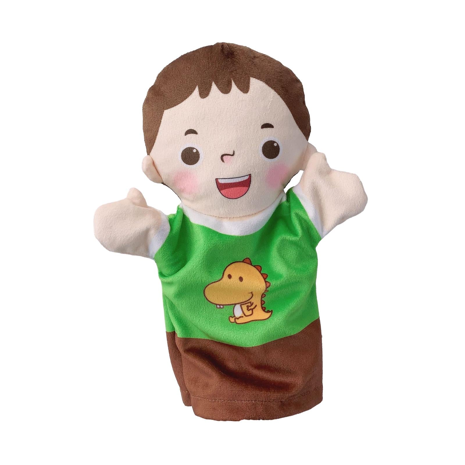 Family Hand Puppets Teaching Role Play Developing Intelligence Finger Puppet Son