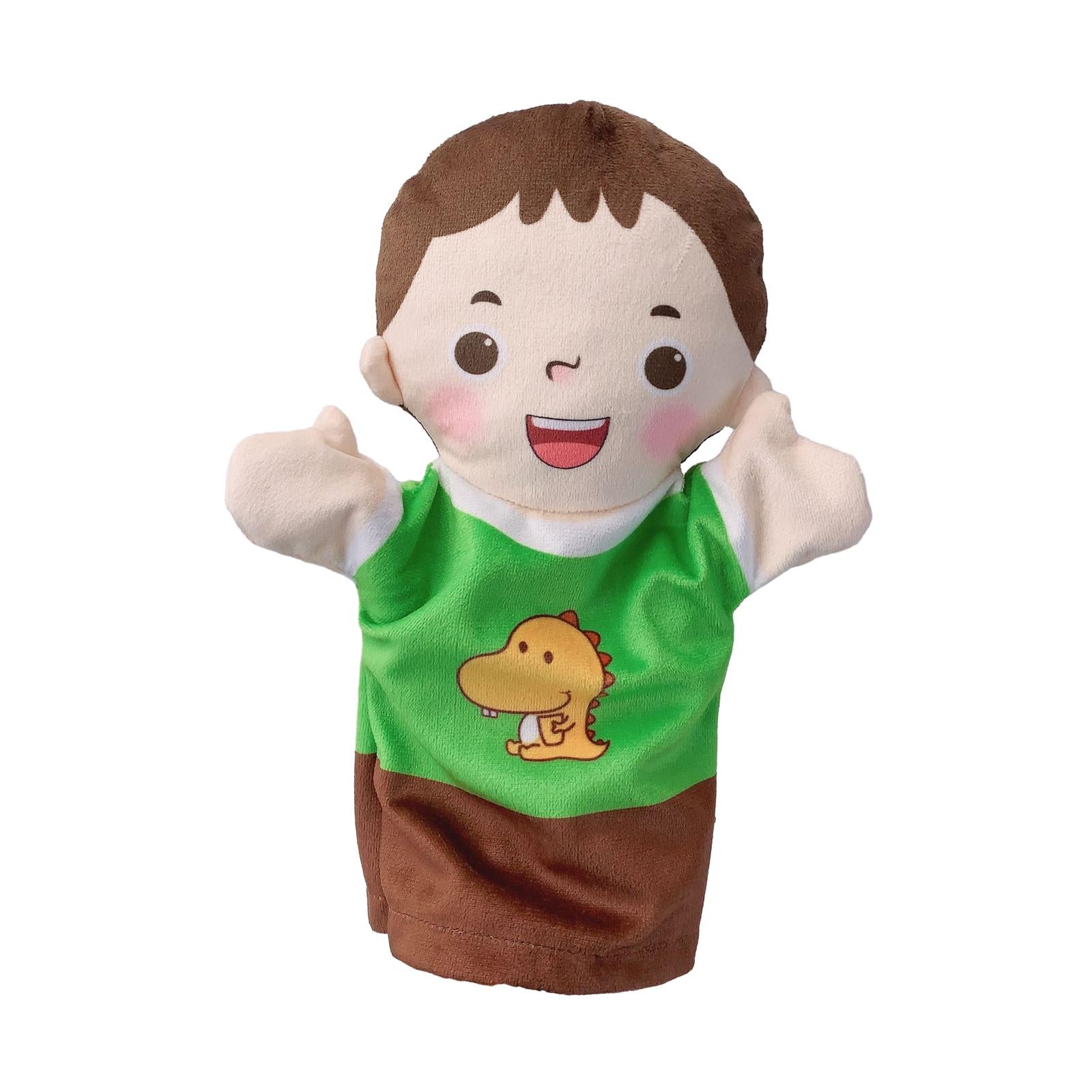 Family Hand Puppets Teaching Role Play Developing Intelligence Finger Puppet Son