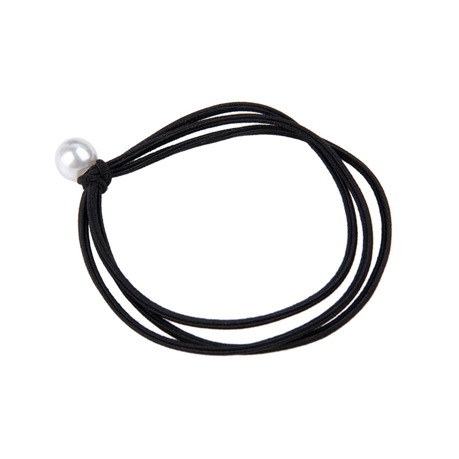 Hair Rubber Bands Ponytail Holders for Thick Heavy and Curly Hair Girls Kids