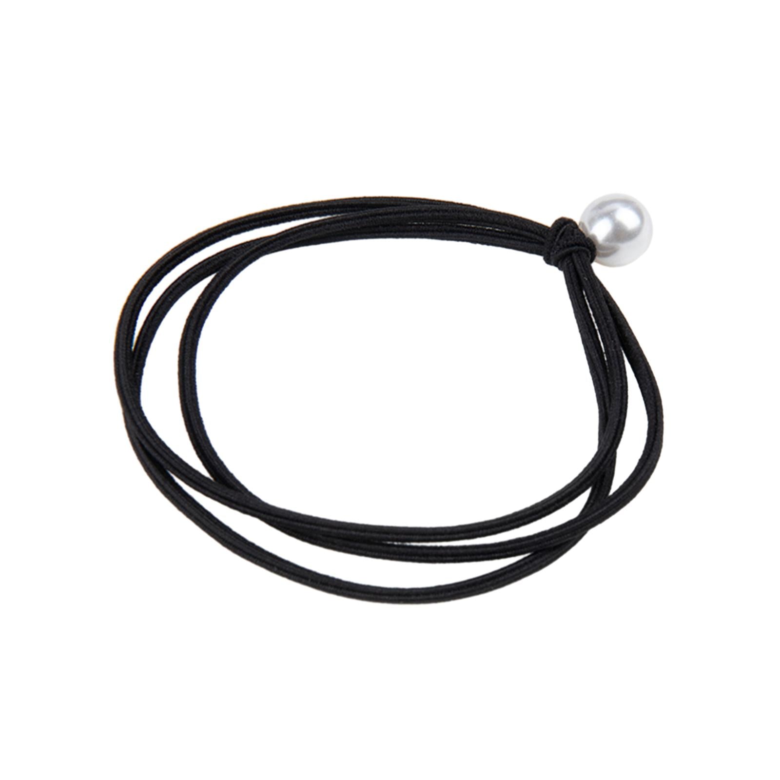 Hair Rubber Bands Ponytail Holders for Thick Heavy and Curly Hair Girls Kids