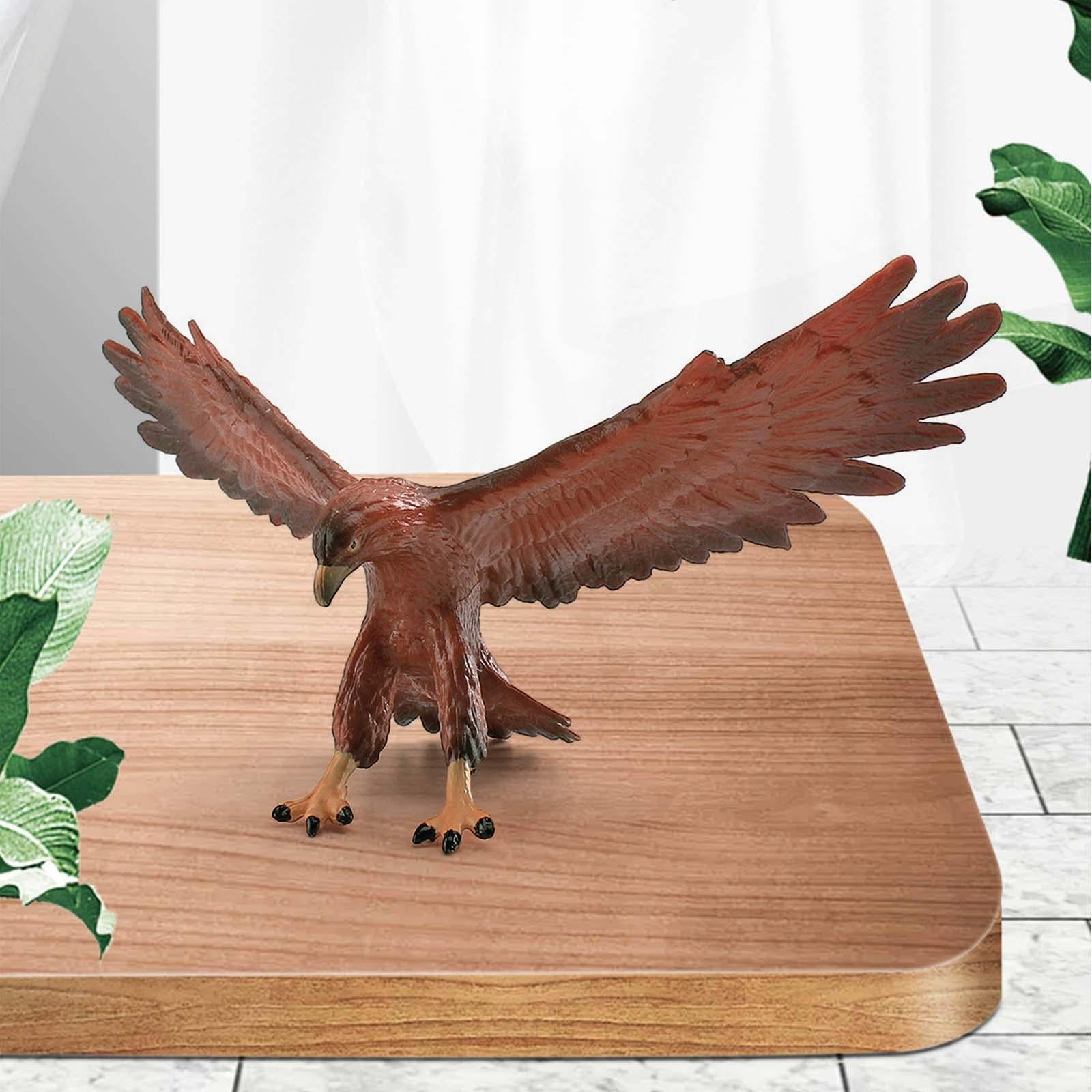 Animal Bird Figure Eagle Educational Collectible for Coffee Table Desk B
