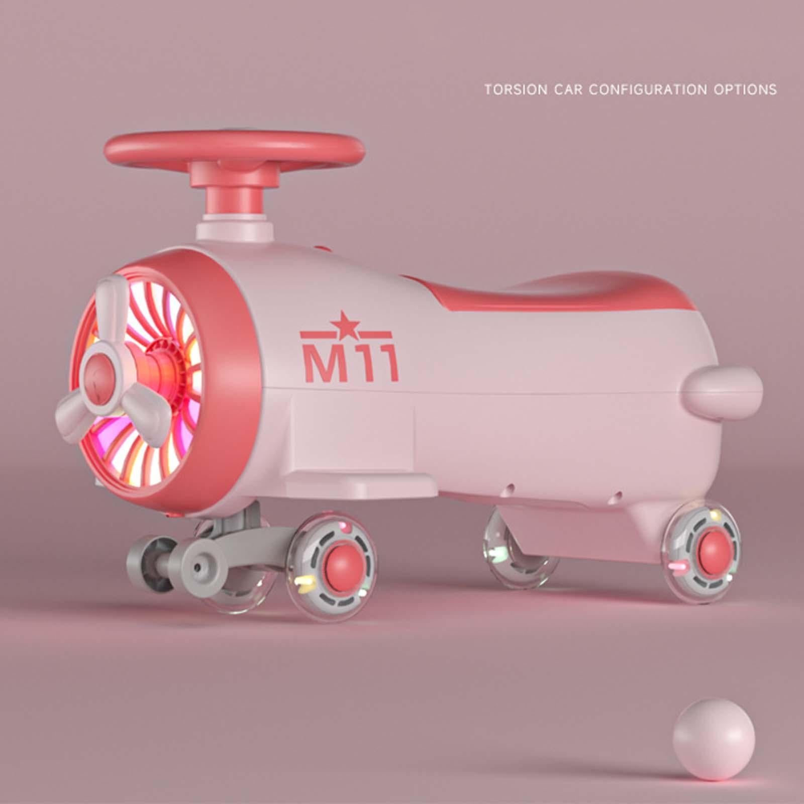 Outdoor Ride Ons for Child 3 Years and up Xmas Present Push Along Musical Car red