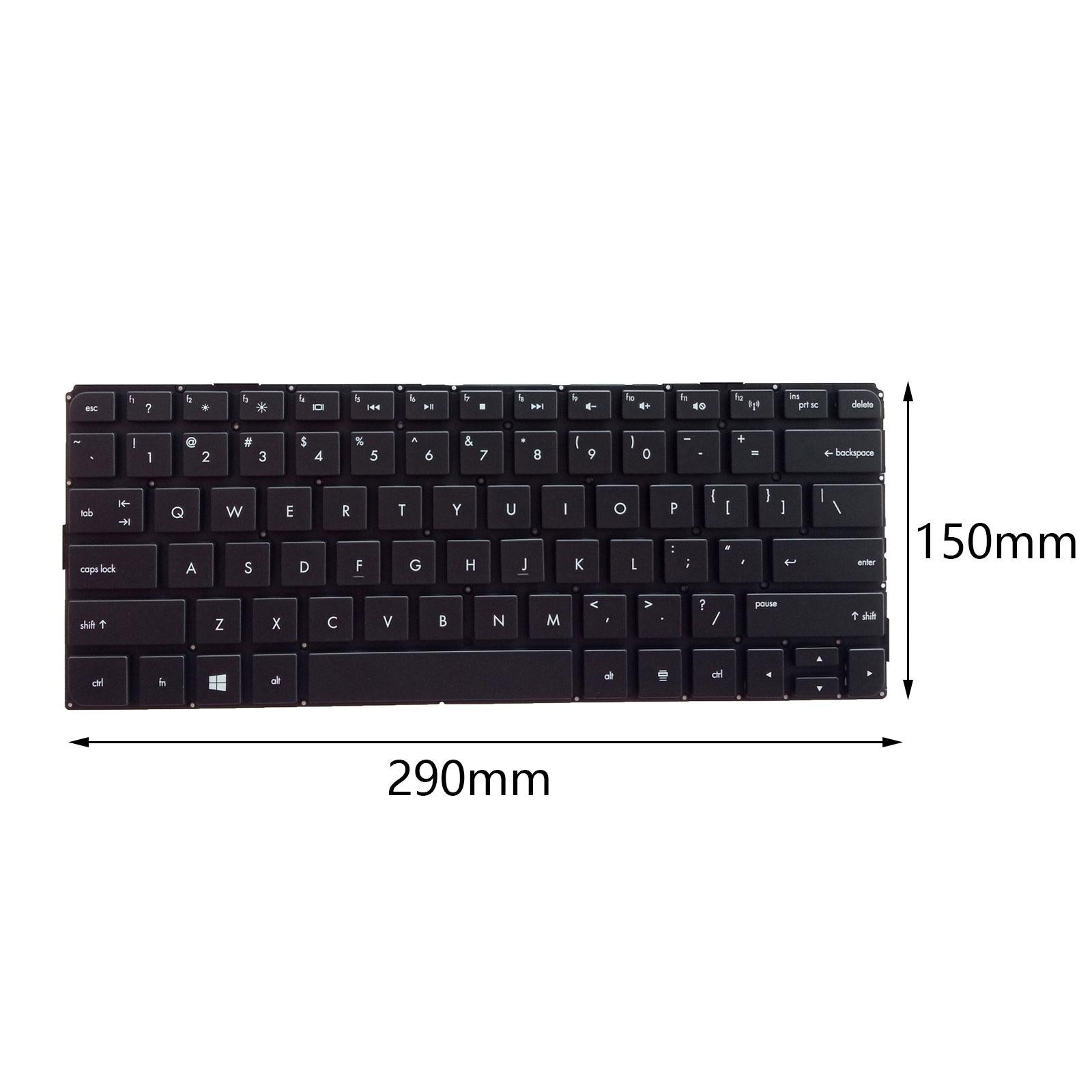 Laptop Replacement Keyboard Standard Keyboard for 13-1002TX, 13-1030 Replace