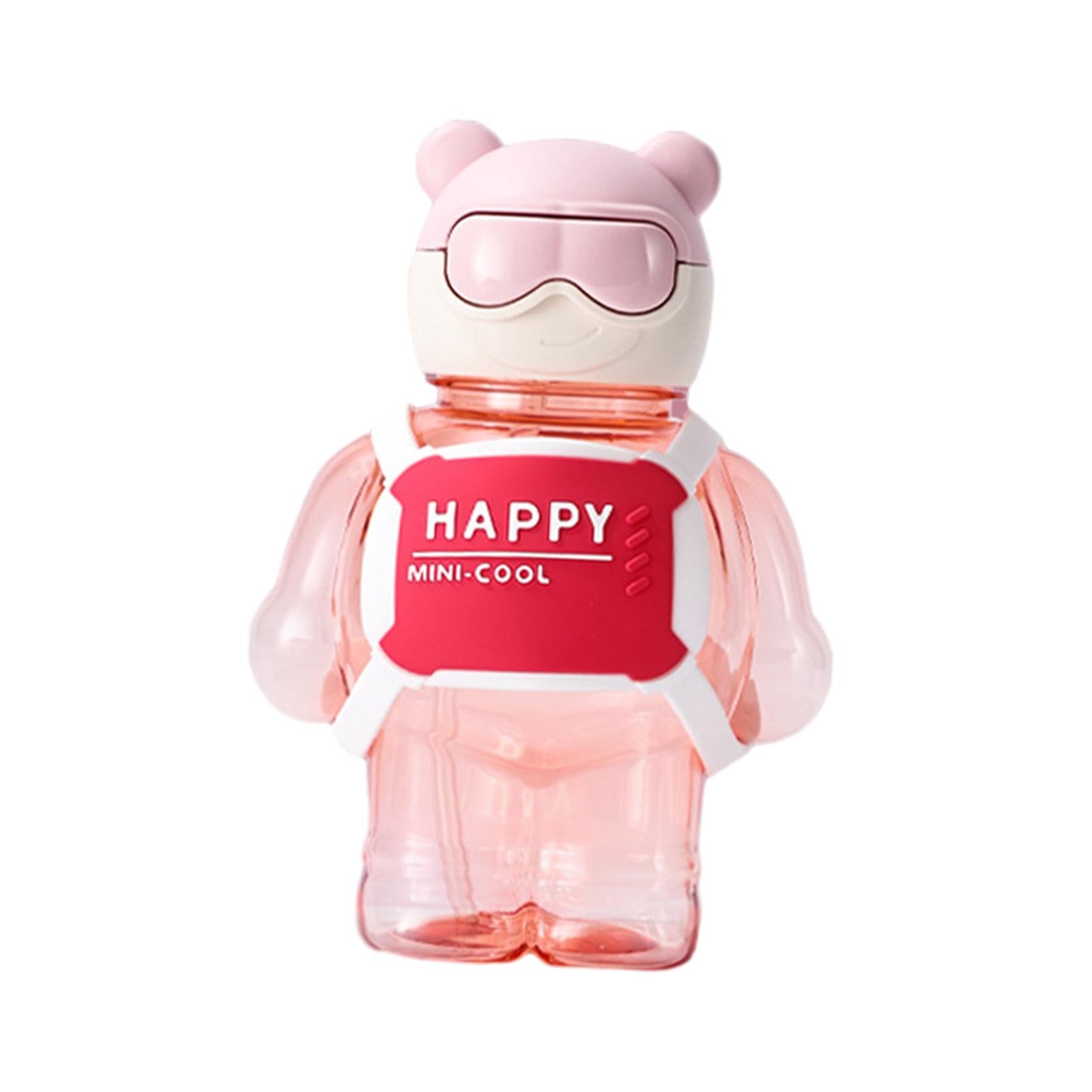 Outdoor Water Bottle 800ml Children Drinking Bottles for Sports Pink