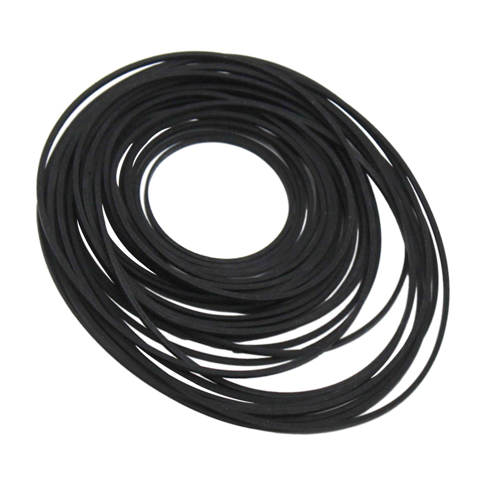 2x28x Pulley Rubber Band Transmission Belt for Module Car DIY Model Toy Robots
