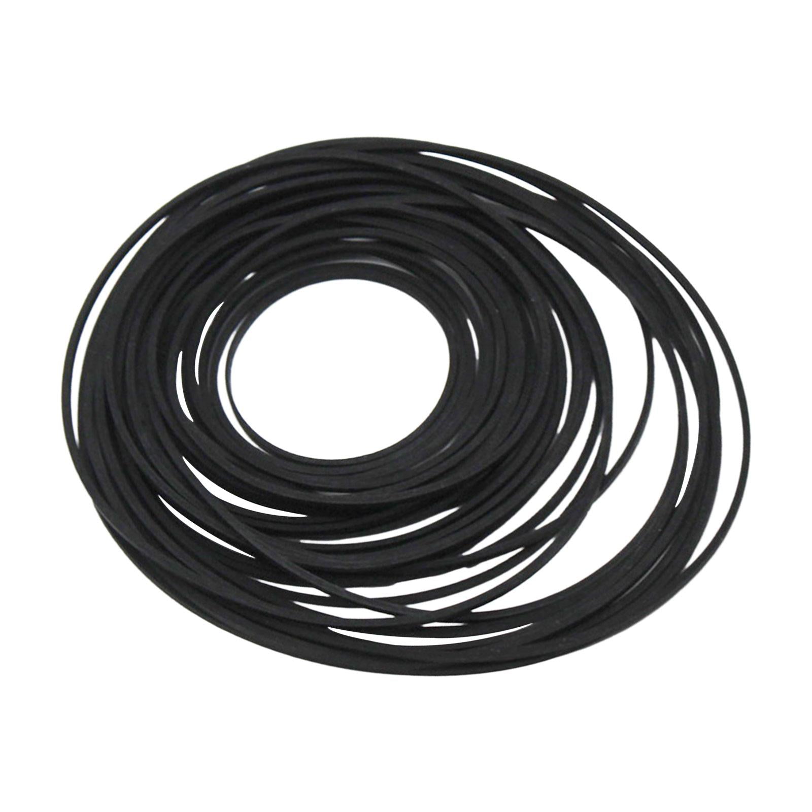 2x28x Pulley Rubber Band Transmission Belt for Module Car DIY Model Toy Robots