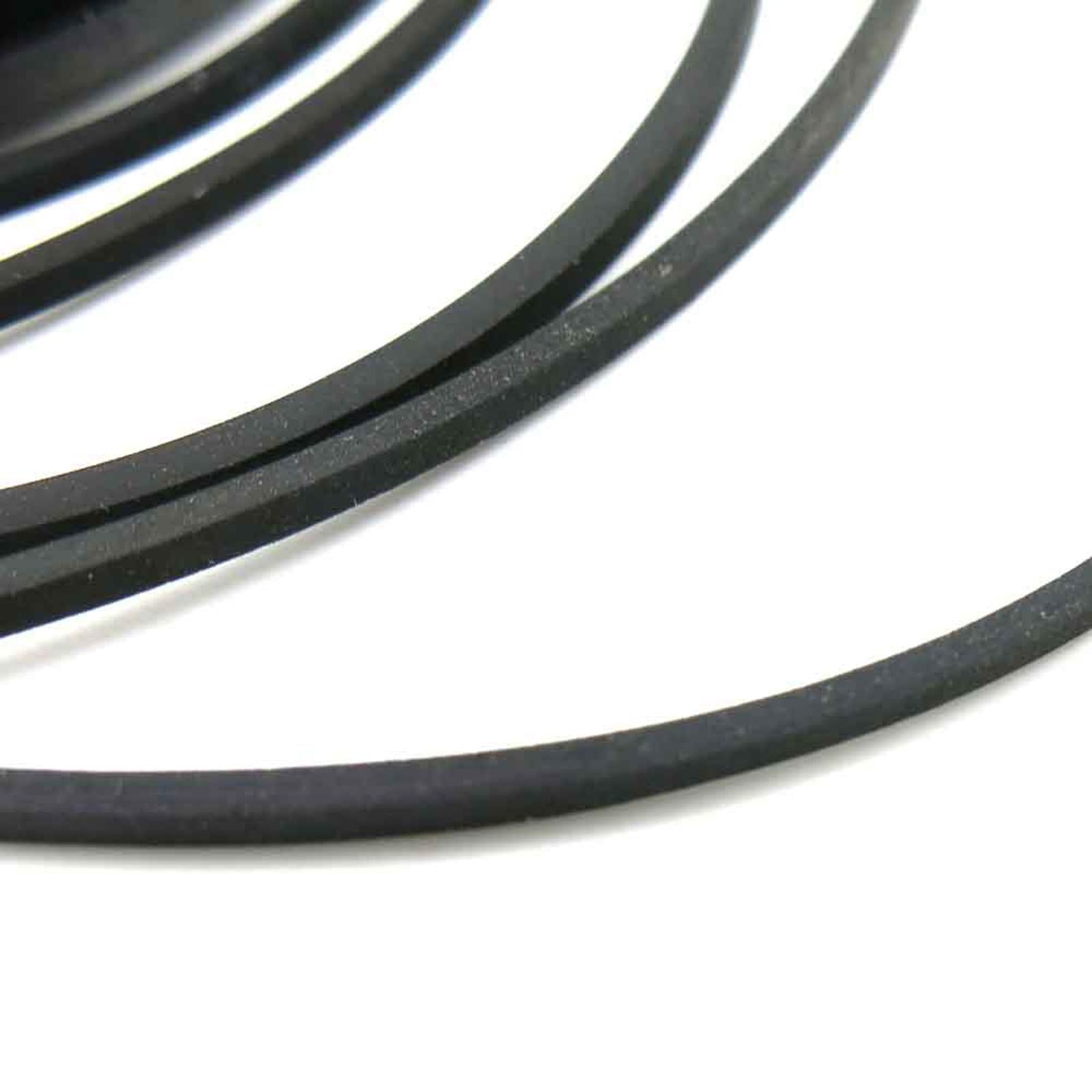 2x28x Pulley Rubber Band Transmission Belt for Module Car DIY Model Toy Robots