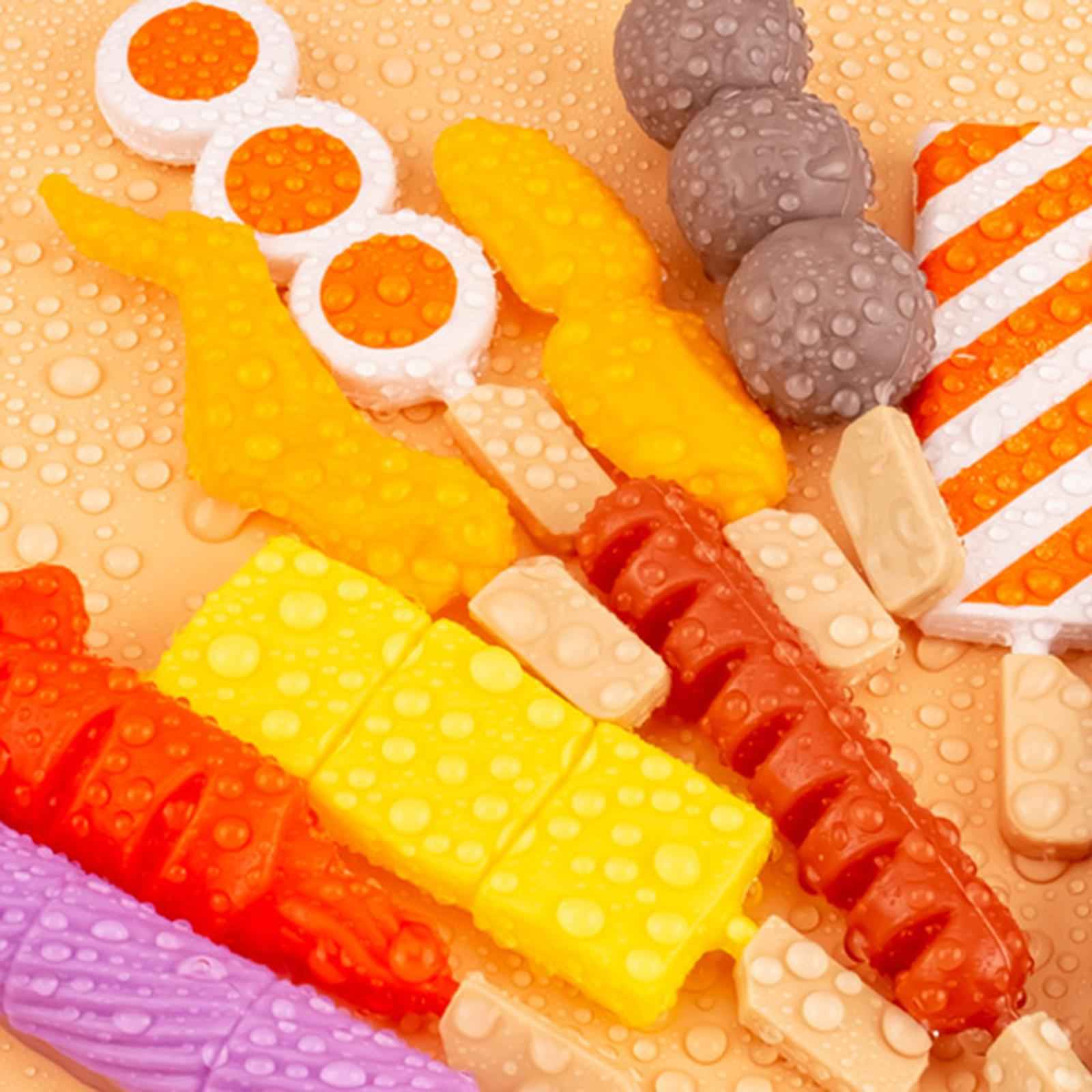 Pretend Barbecue Grill Playset Toy Simulation for Kids Birthday Gift Toddlers 35pcs