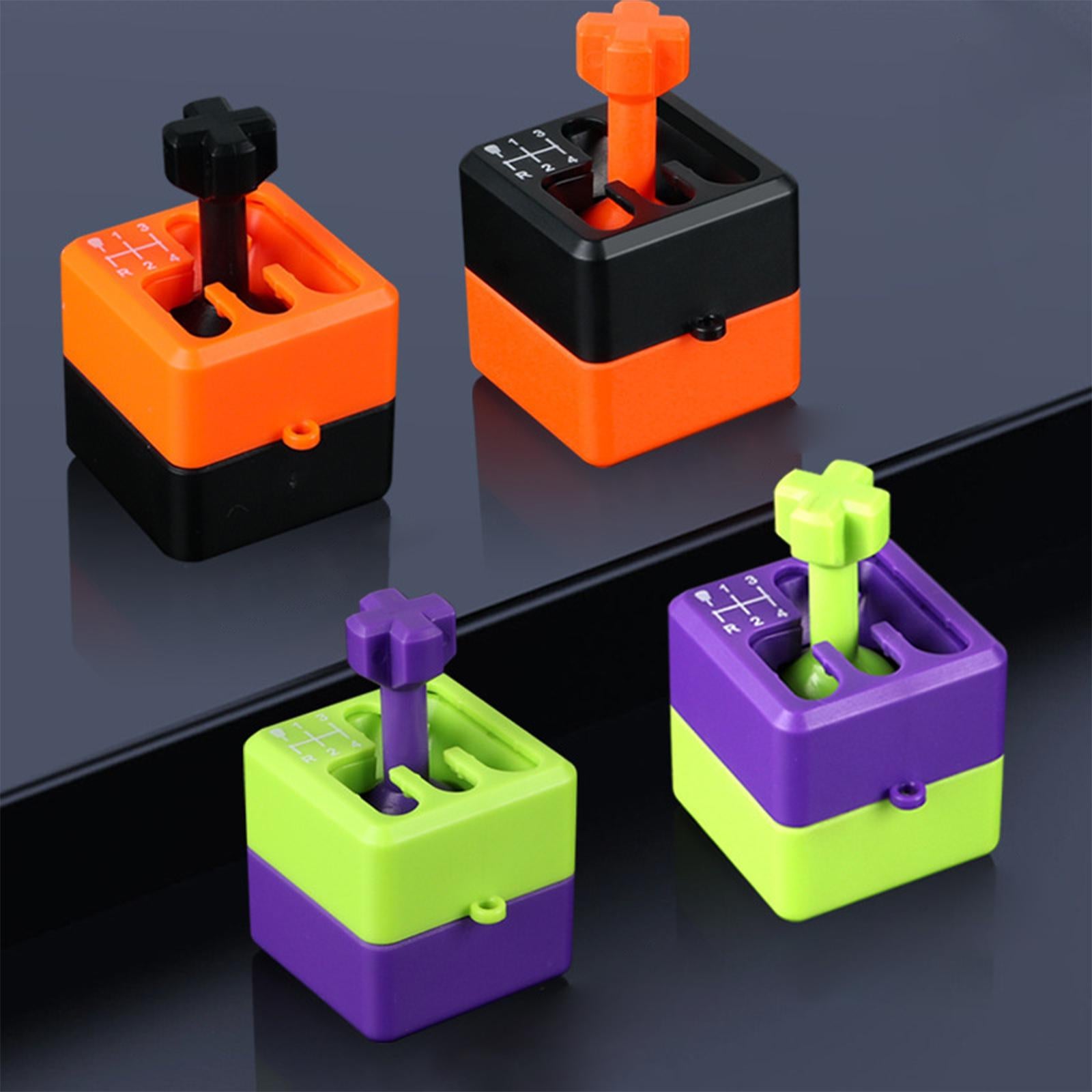 4xGearbox Shifter Keychain Small Car Shifter Keyring for Daddy Kids and Adults Orange