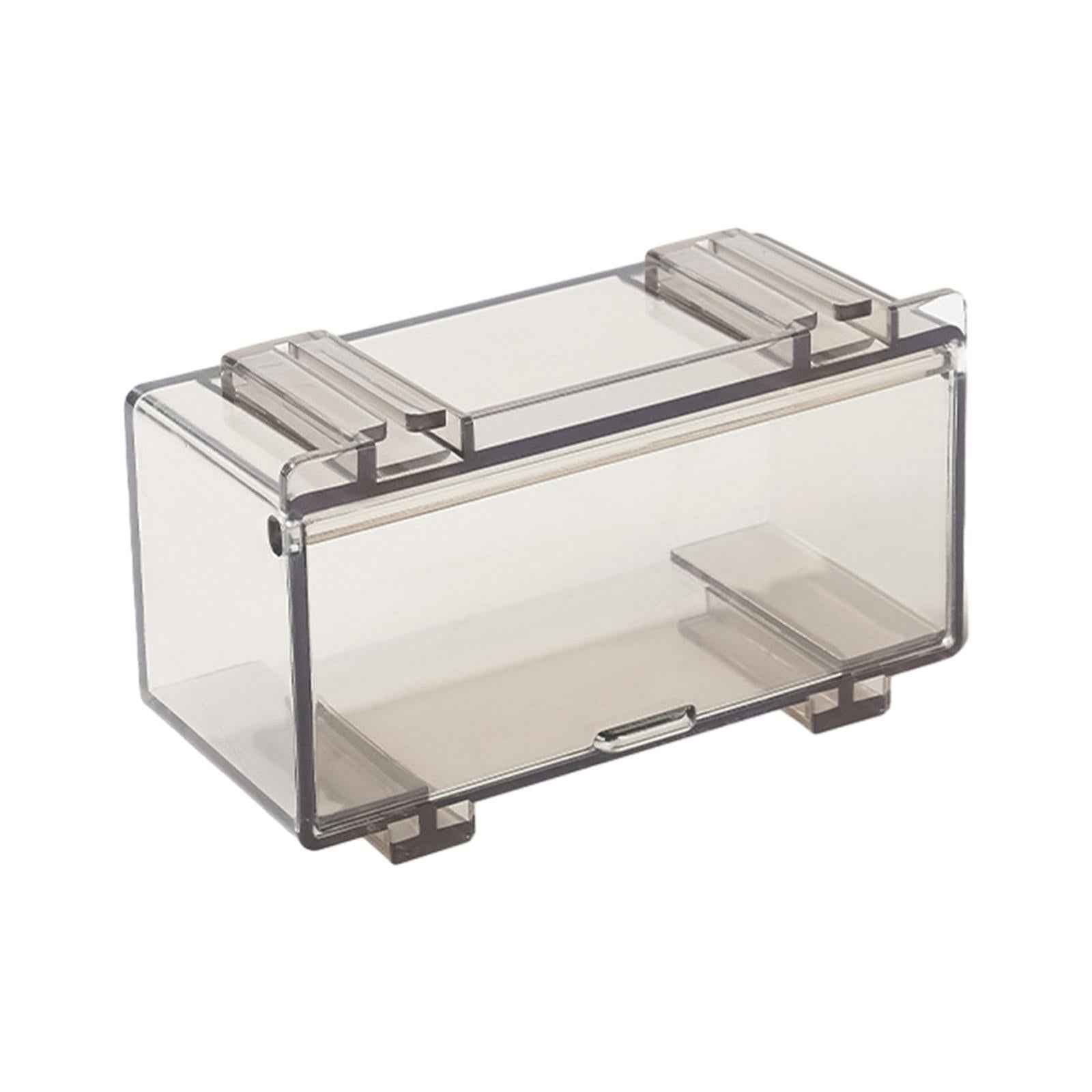 Toy Cars Organizer Protection Storage Durable Car Display Box for Model Cars Gray