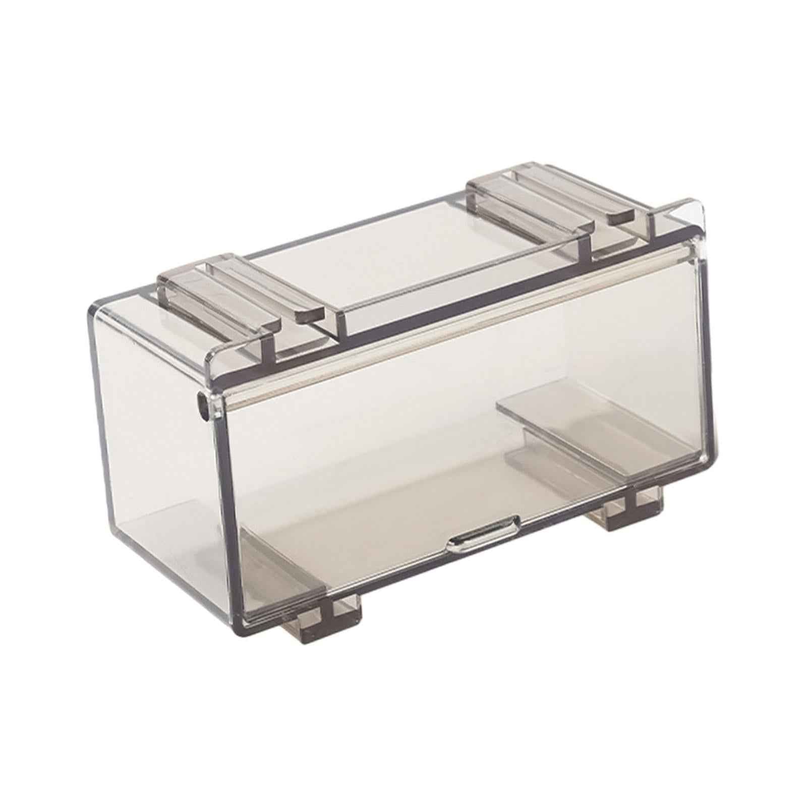 Toy Cars Organizer Protection Storage Durable Car Display Box for Model Cars Gray