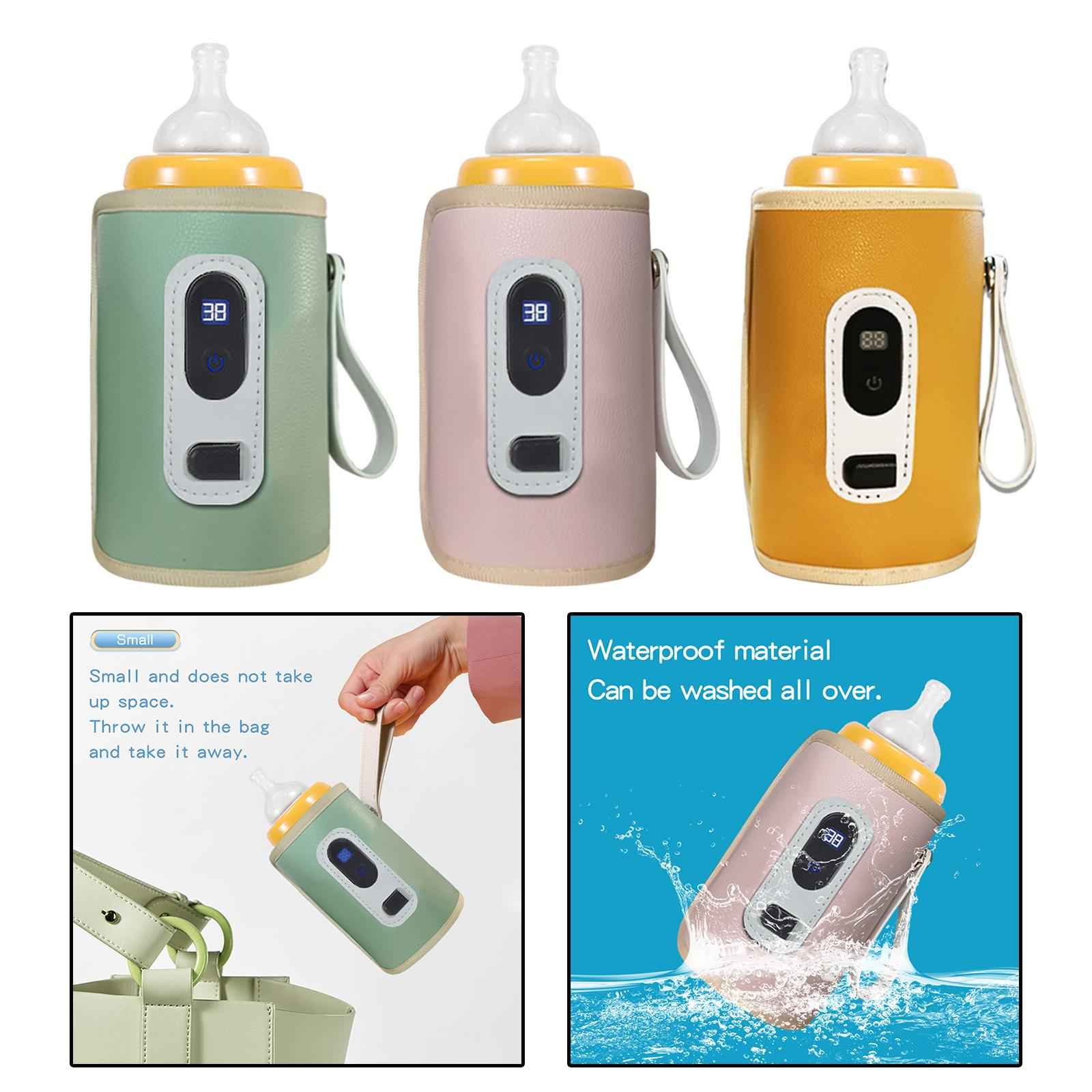 Mug Milk Heater for Most Bottles Milk Keeper for Nursing Camping Travel green