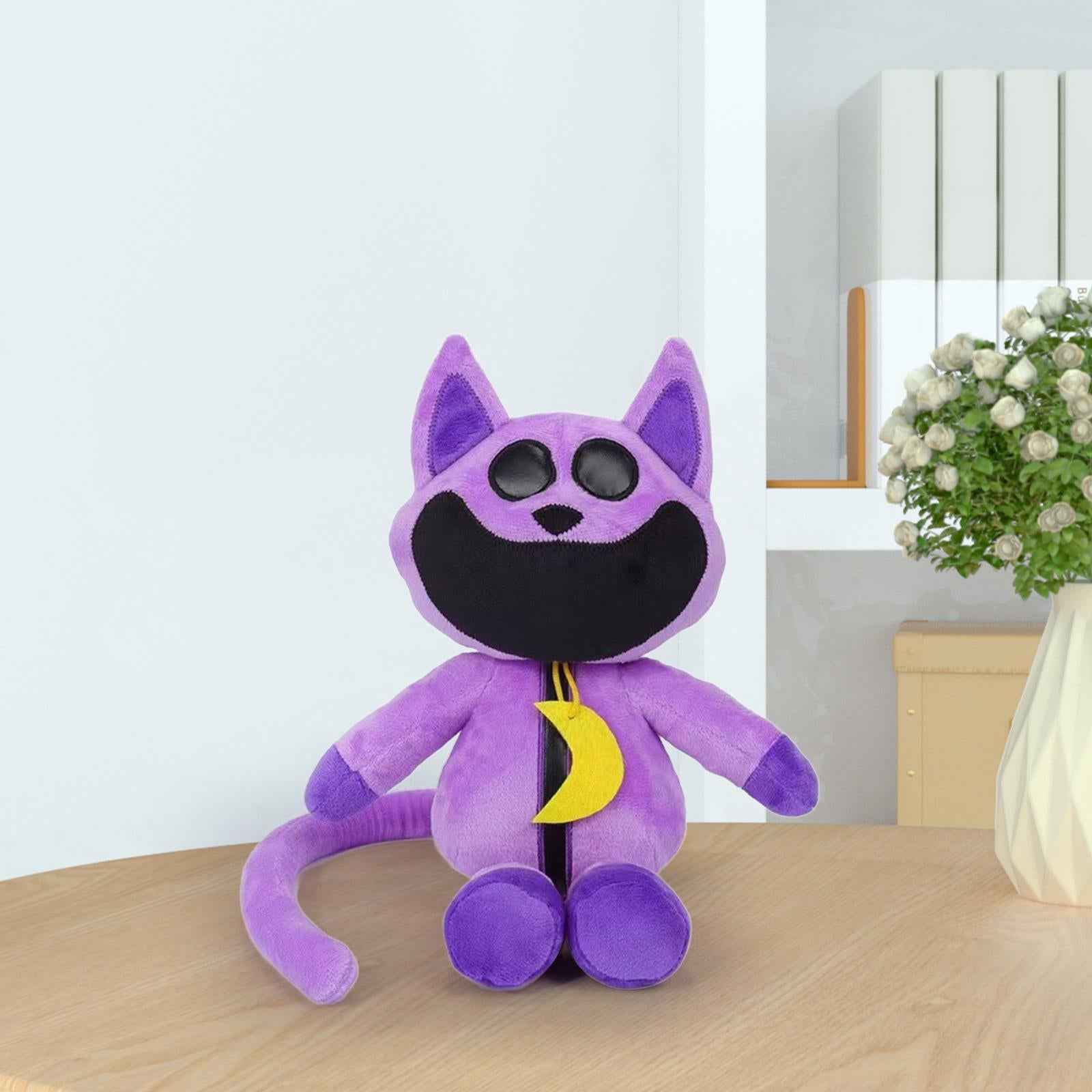 Stuffed Doll Collection Decorative Figure Unique Gifts Photo Props Plush Toy Purple Cat