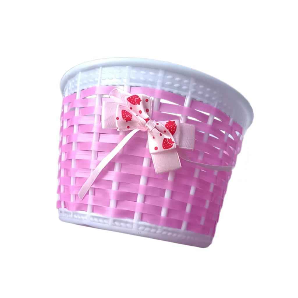 Bike Basket for Boys Girls Front Frame Bike Basket Handlebar Basket for Kids