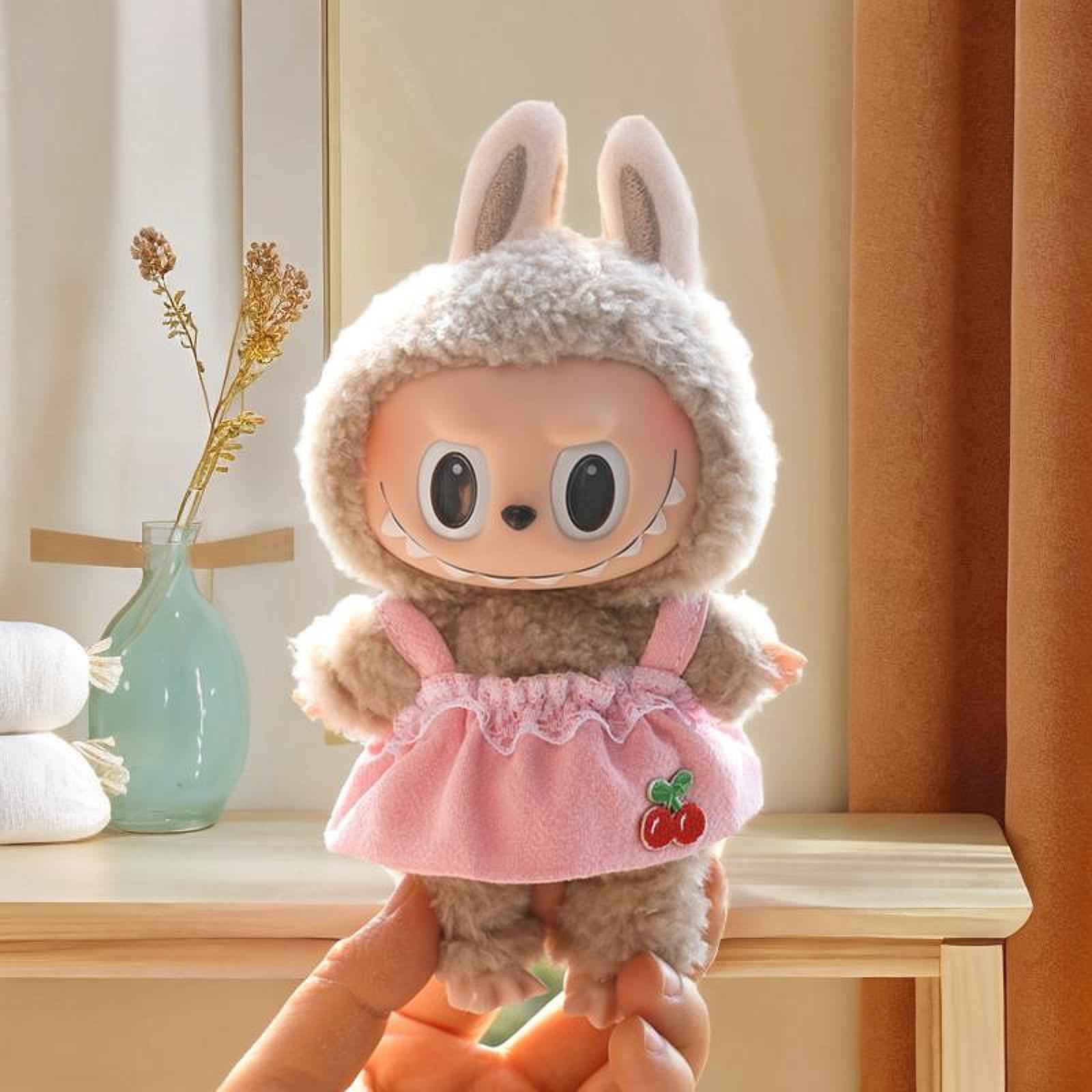 Plush Doll Dress Clothing DIY Hands on Make Your Own Dolls for 6.69inch Doll