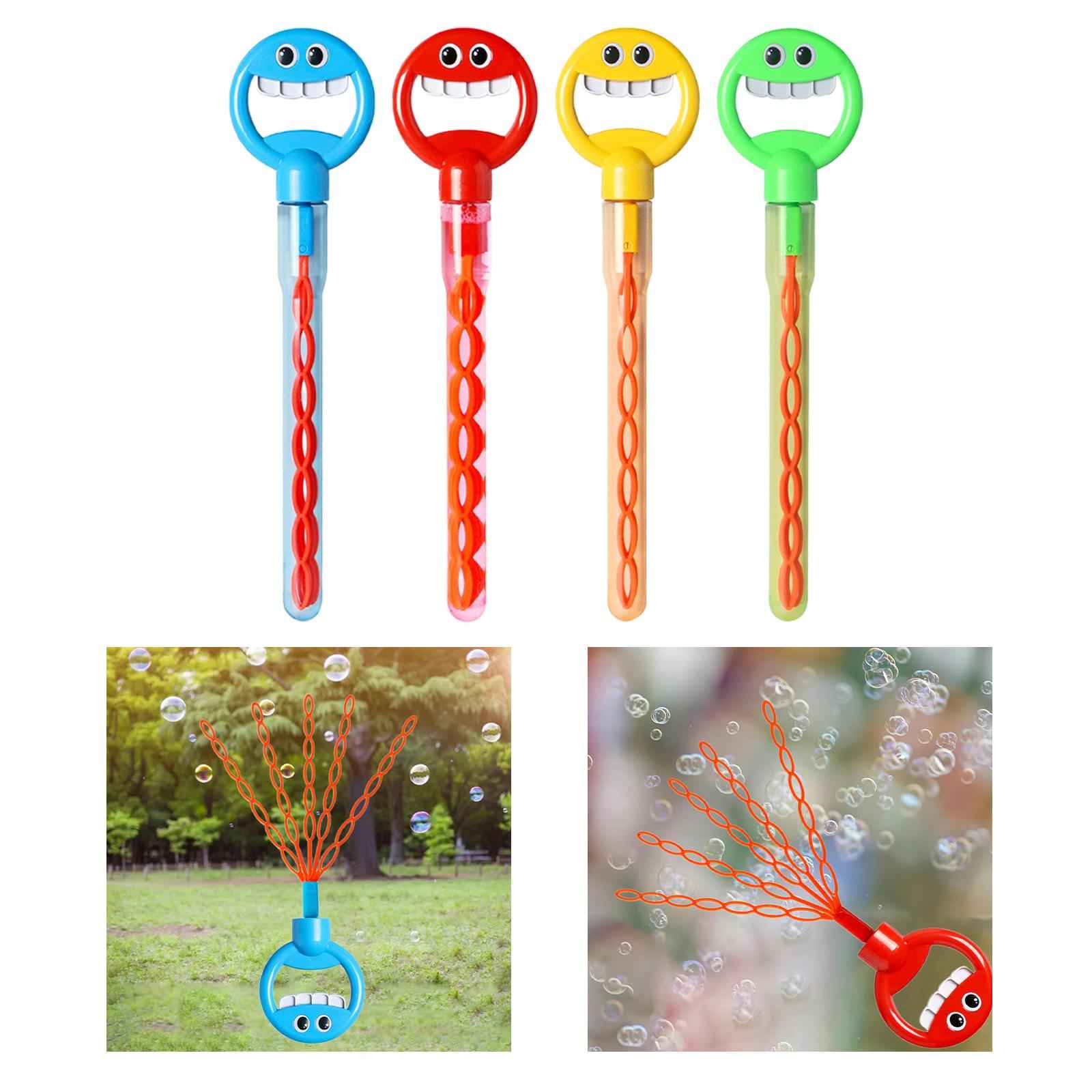 Bubble Wands Outdoor Refill Party Favors Activity Indoor Bubble Sticks Blue