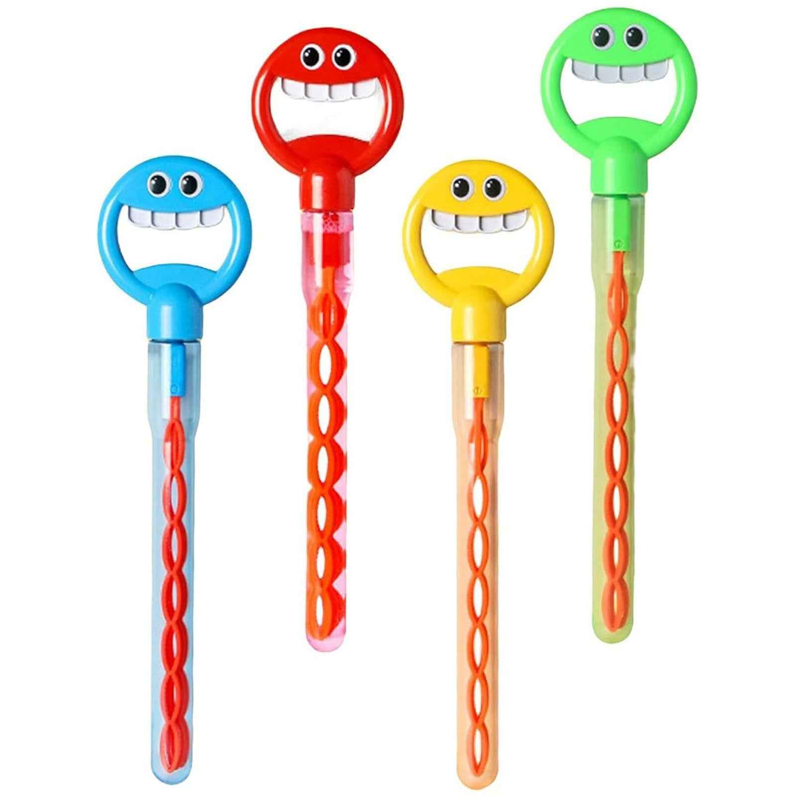 Bubble Wands Outdoor Refill Party Favors Activity Indoor Bubble Sticks Blue
