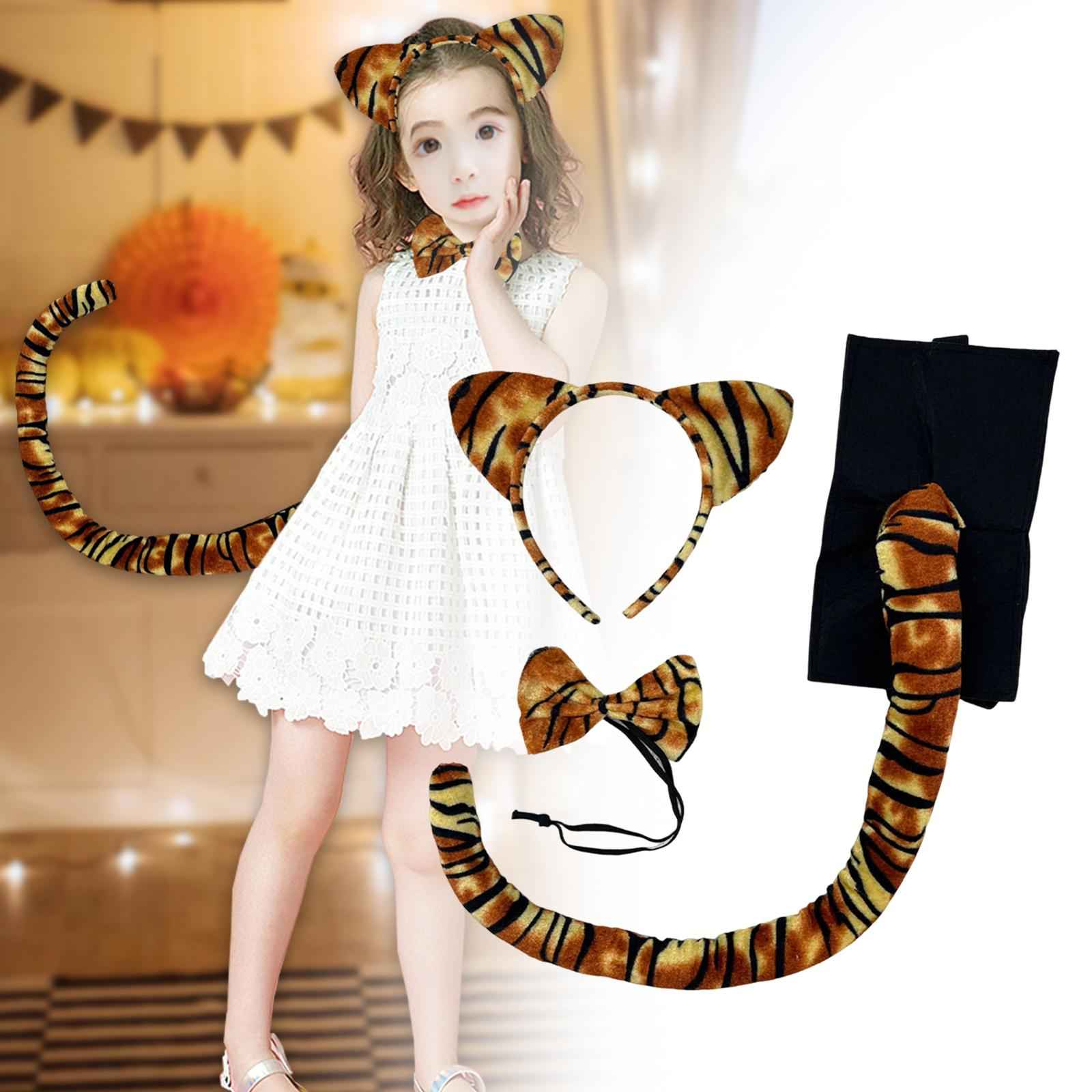 Halloween Animal Tiger Costume Funny Kids Fancy Dress up for Theater