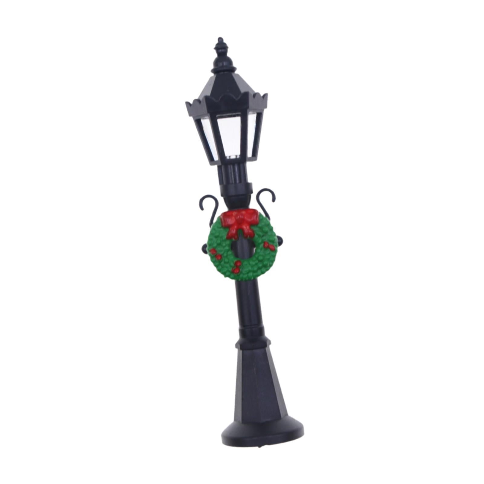 Mini Street Lamp Post Model Fairy Garden Decoration Garden Lamp Street Models