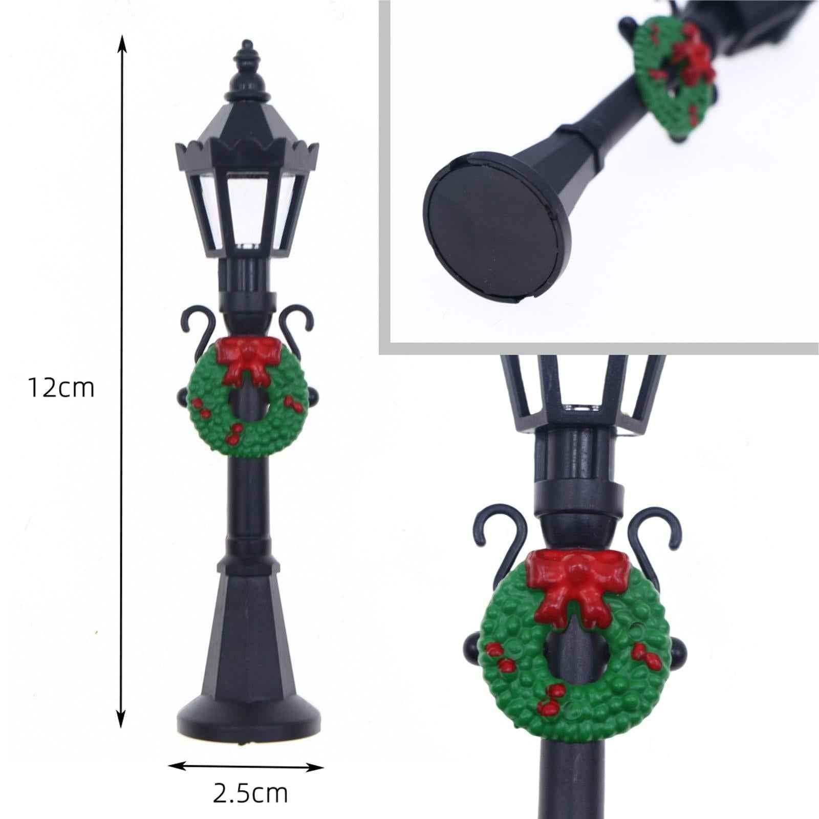 Mini Street Lamp Post Model Fairy Garden Decoration Garden Lamp Street Models