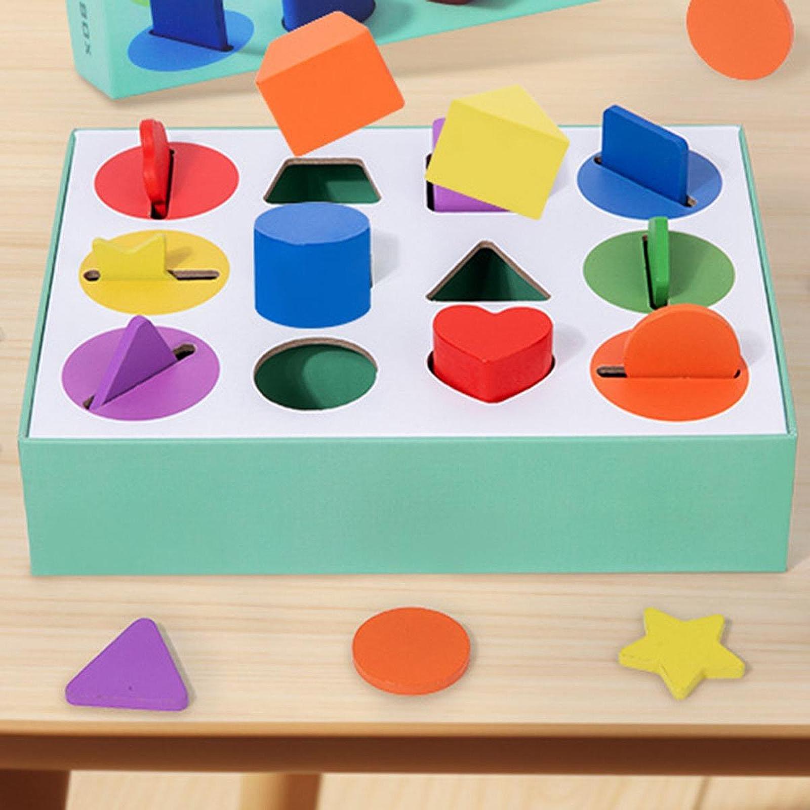 Color Recognition Cognitive Toy Fine Motor Skills Toy for Children Boy Girls