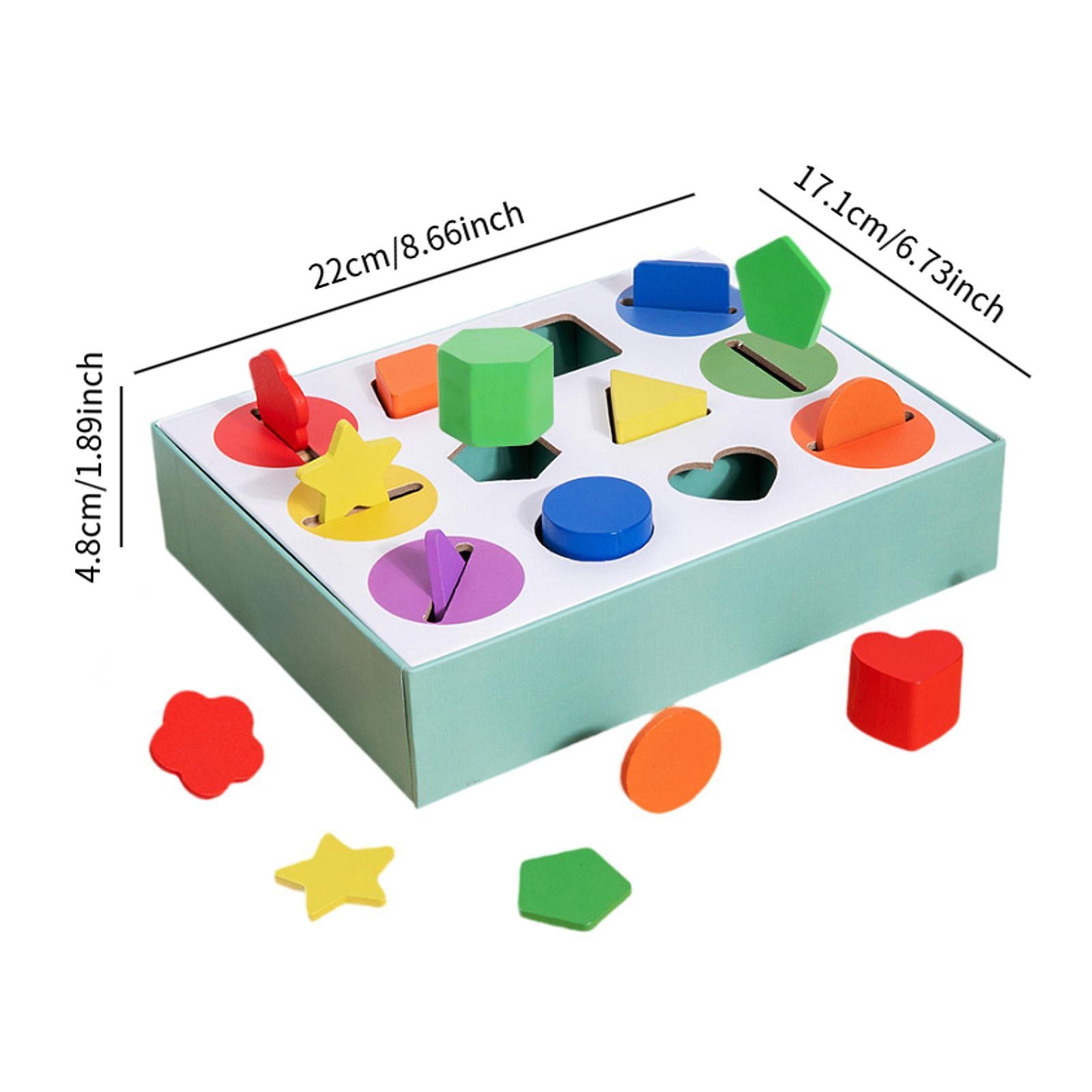 Color Recognition Cognitive Toy Fine Motor Skills Toy for Children Boy Girls