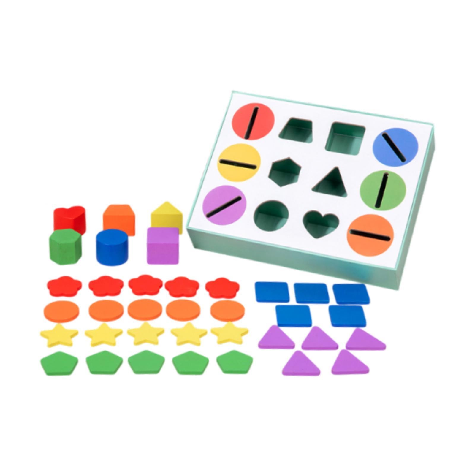 Color Recognition Cognitive Toy Fine Motor Skills Toy for Children Boy Girls