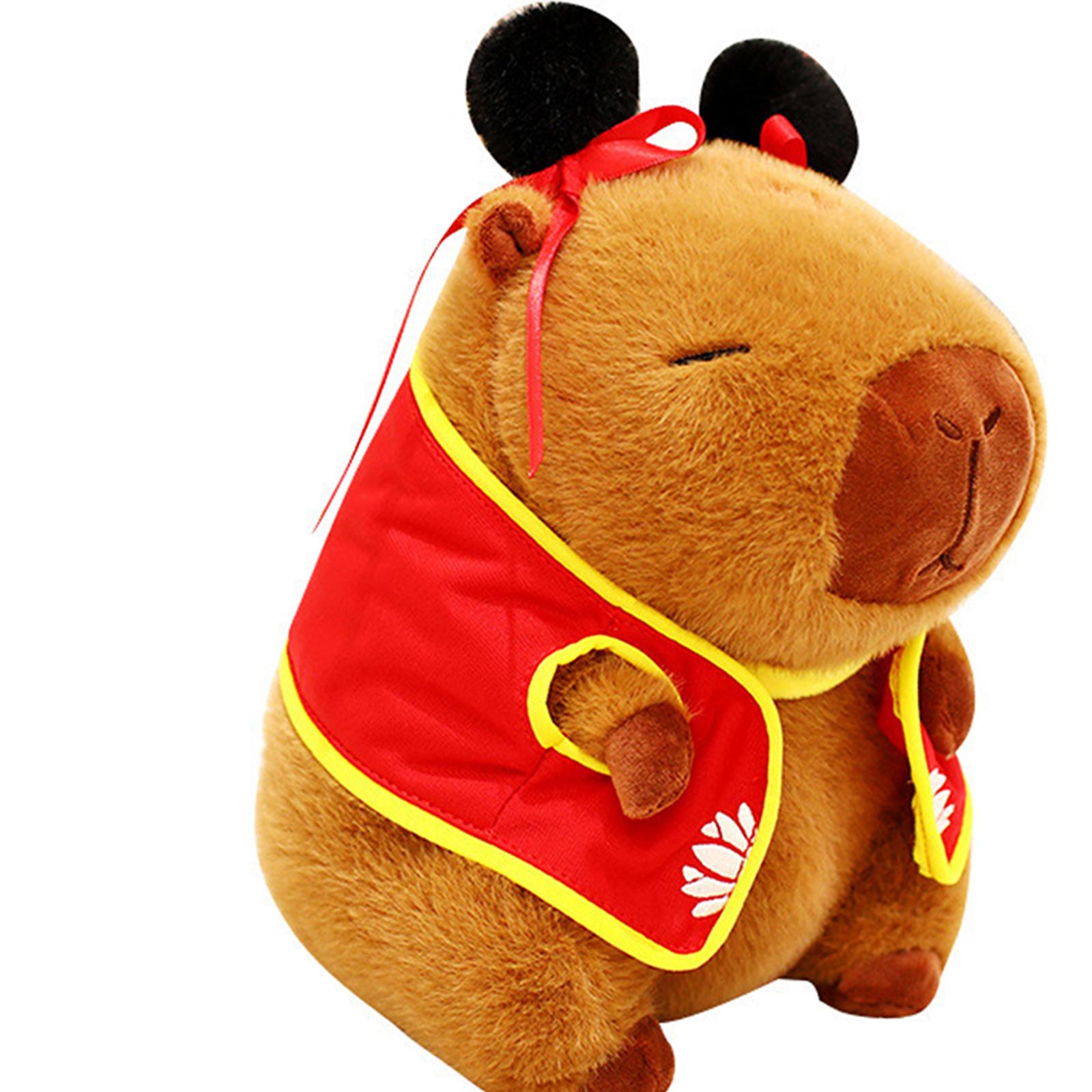 Capybara Plush Toy Capybara Plush Doll for Children Boys Girls Birthday Gift 22cm
