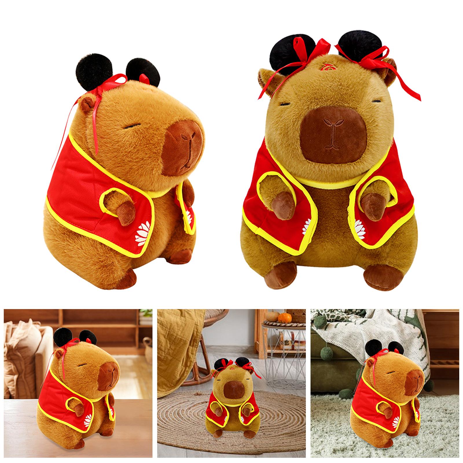 Capybara Plush Toy Capybara Plush Doll for Children Boys Girls Birthday Gift 22cm