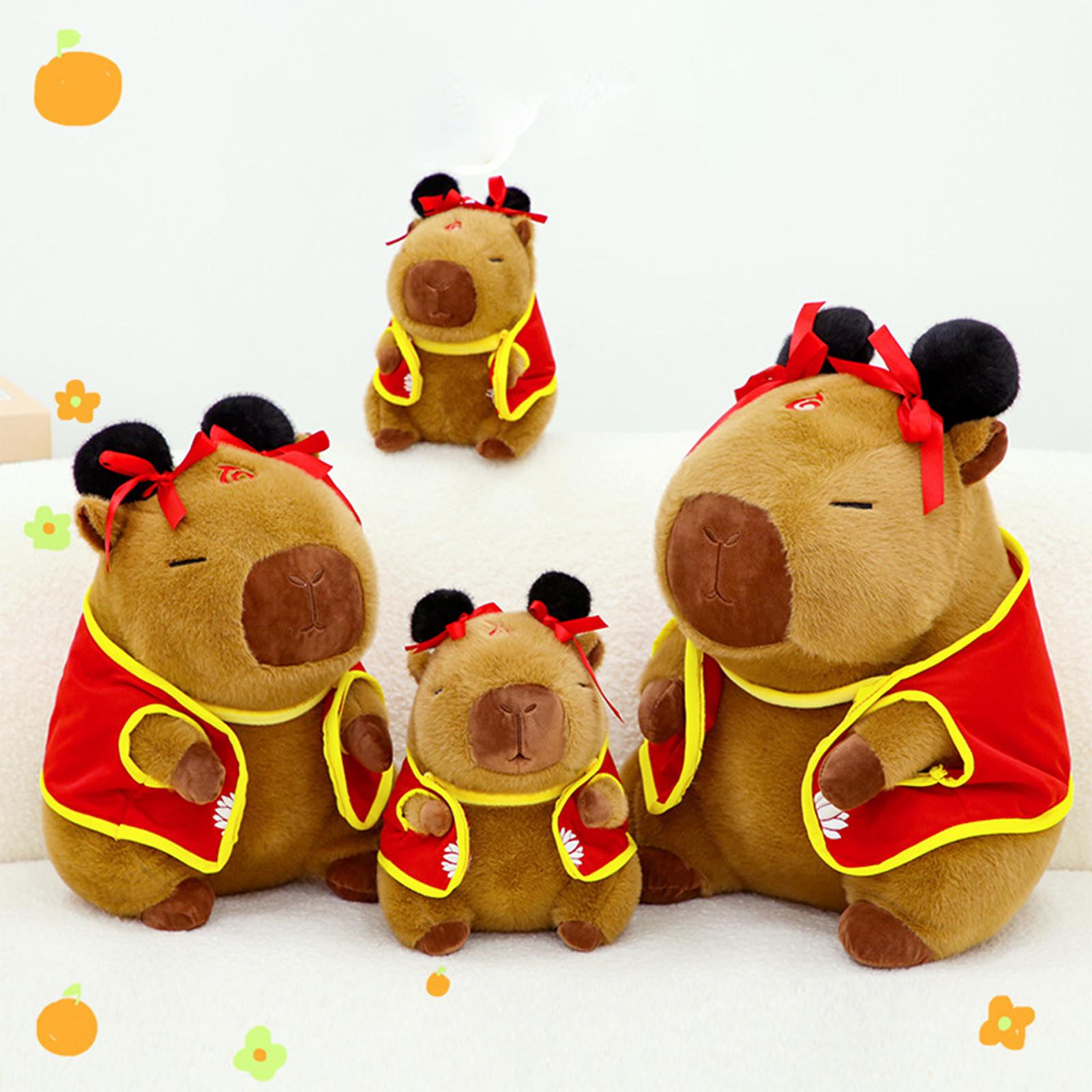 Capybara Plush Toy Capybara Plush Doll for Children Boys Girls Birthday Gift 28cm