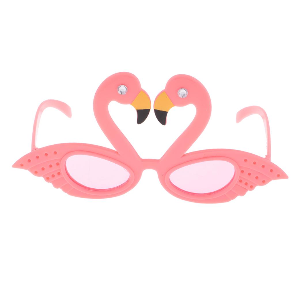 5pcs Hawaiian Tropical Flamingo Sunglasses Party Glasses Fancy Dress