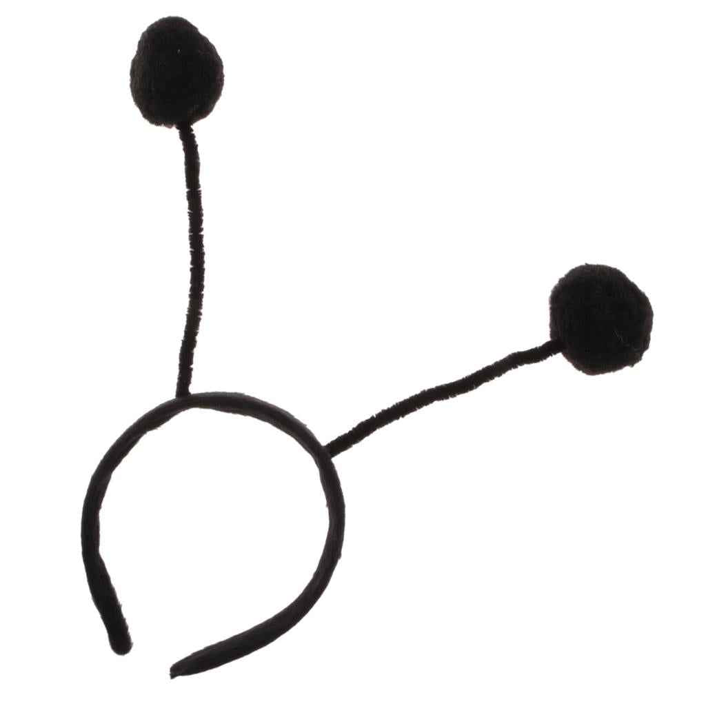 Girl Kids Insect Bumlebee Ant Ladybug Alien Headband Party Costume Black