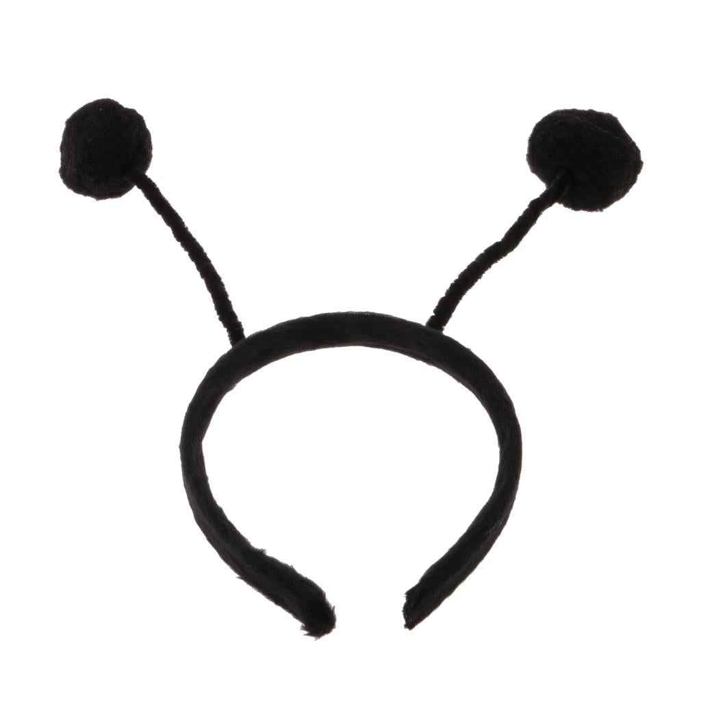 Girl Kids Insect Bumlebee Ant Ladybug Alien Headband Party Costume Black