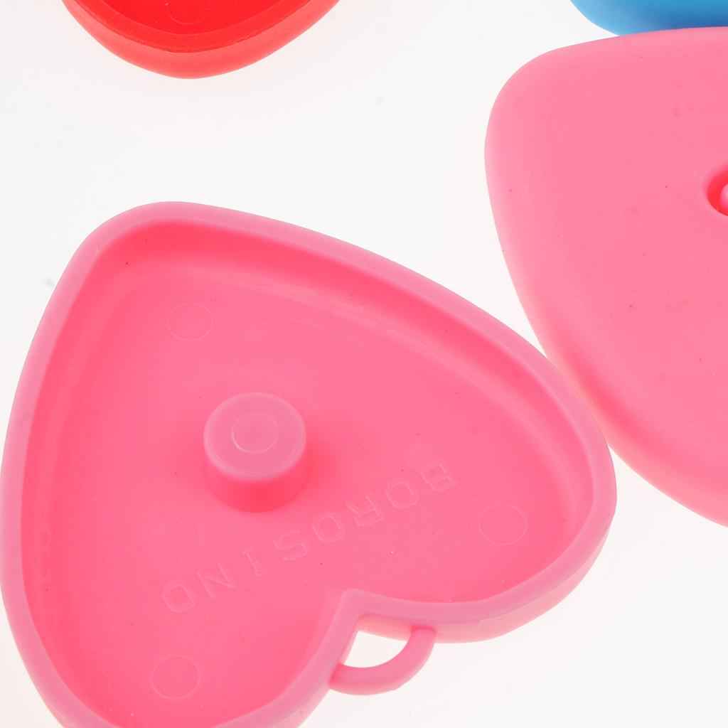 Pieces of 10 Colorful Heart Shape Balloon Weight