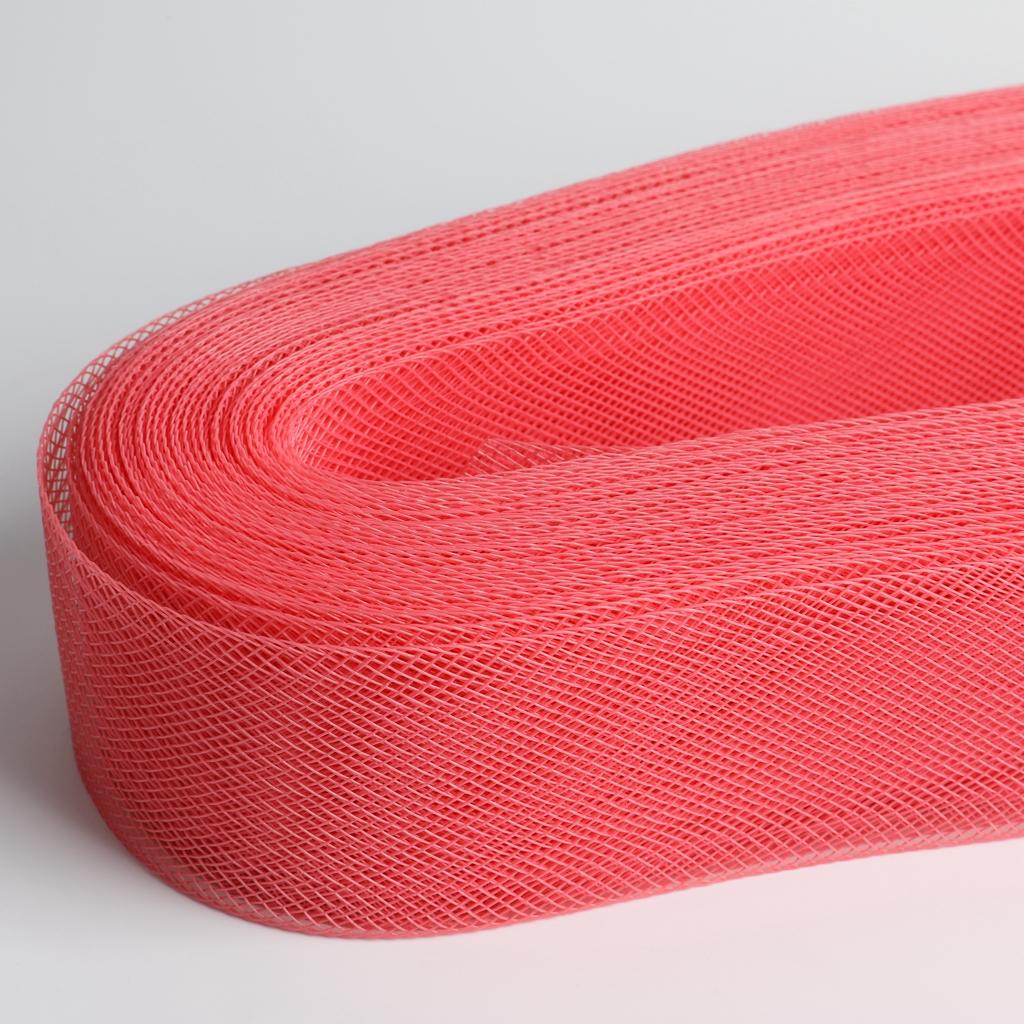 2 Rolls 50 yds 2 inch Polyester Crinoline Horsehair Braid