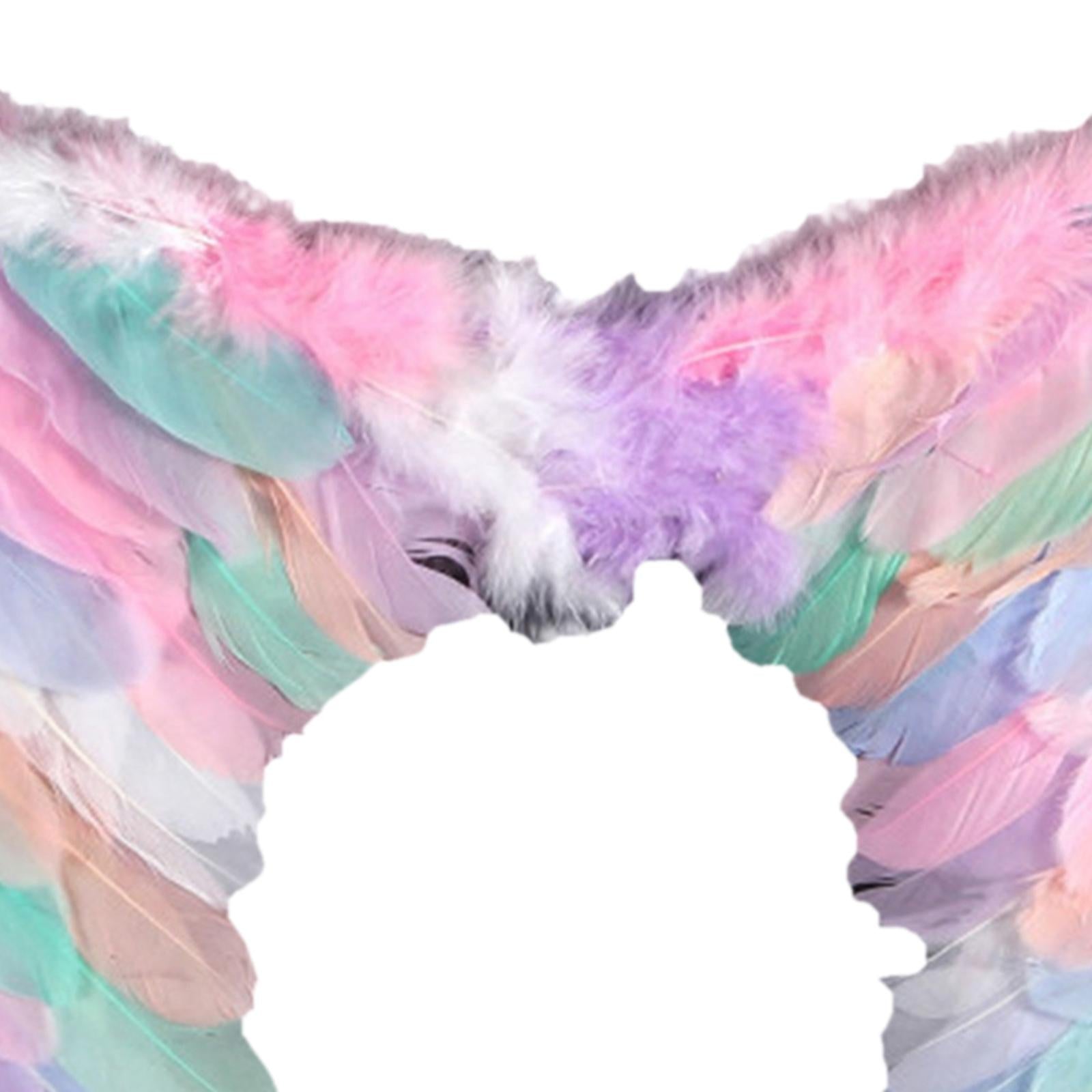 Child Angel Feather Wing Costume Wing Kids Feather Fairy Wing S