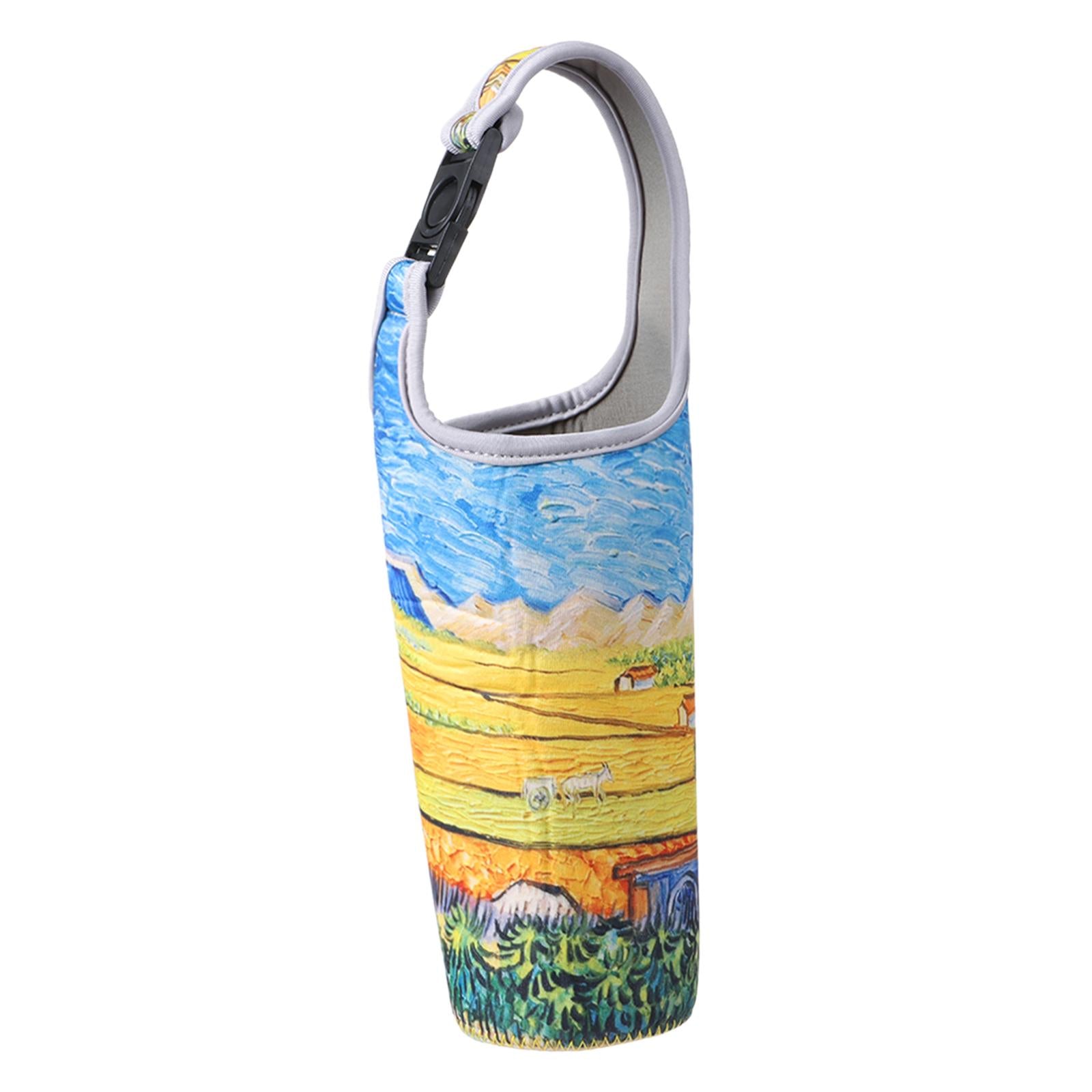 4xTumbler Carrier Holder Pouch Anti Hot Cup Sleeve Beverage Bag Mug Holder
