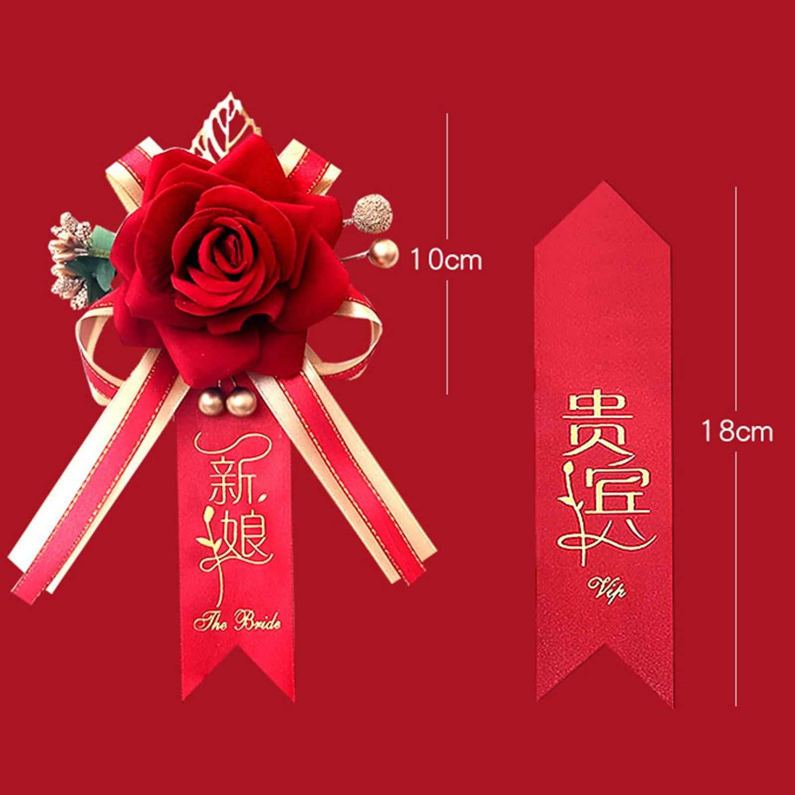 2x Wedding Boutonniere Rose Boutonniere for Events Anniversary Engagement
