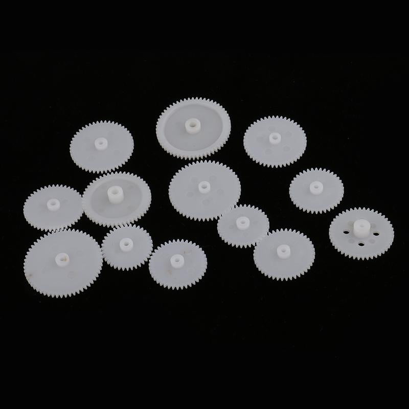 4x19 Pieces/Set Assorted Plastic Gears Car Toys Models Part Accessories
